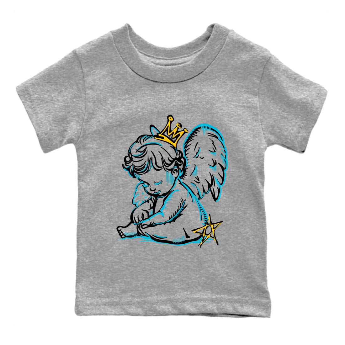 Sneaker Threads  Sneaker Tees To Match Air Jordan 11 Retro Gamma  Neon Angel Youth Graphic Tee Heather Grey 2. Perfect for Jordan releases 2025 colorways.