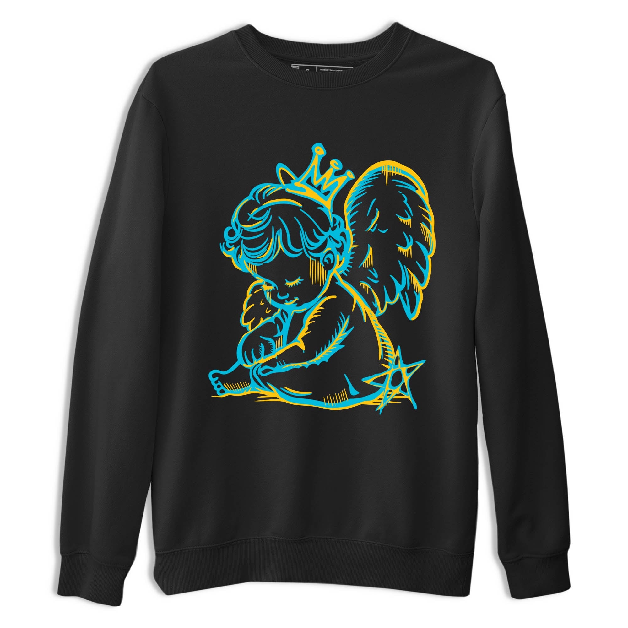 Sneaker Threads  Sneaker Tees To Match Air Jordan 11 Retro Gamma  Neon Angel Graphic Tee Black 2. Perfect for Jordan releases 2025 colorways.