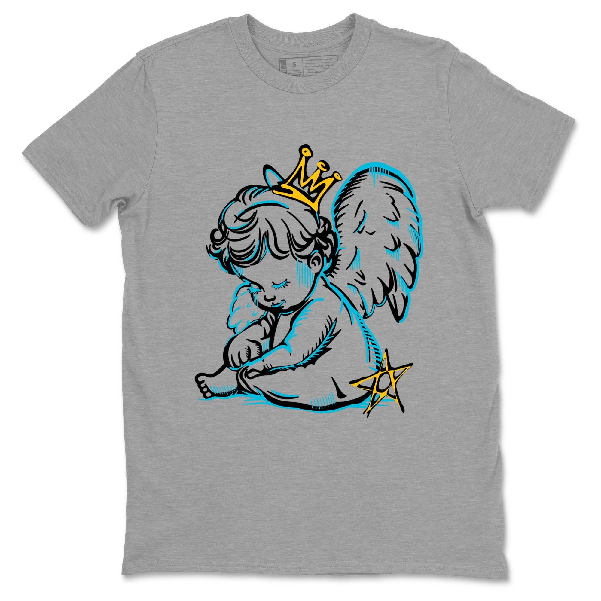 Sneaker Threads  Sneaker Tees To Match Air Jordan 11 Retro Gamma  Neon Angel Graphic Tee Heather Grey 2. Perfect for Jordan releases 2025 colorways.