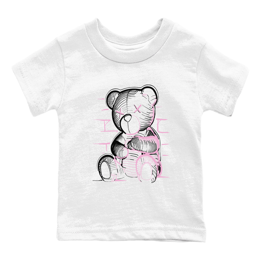 4s Retro Orchid shirts to match jordans Neon Bear sneaker match tees Air Jordan 4 WMNS Orchid match shoes to clothes Drip Gear Zone Youth Baby White 2 tee
