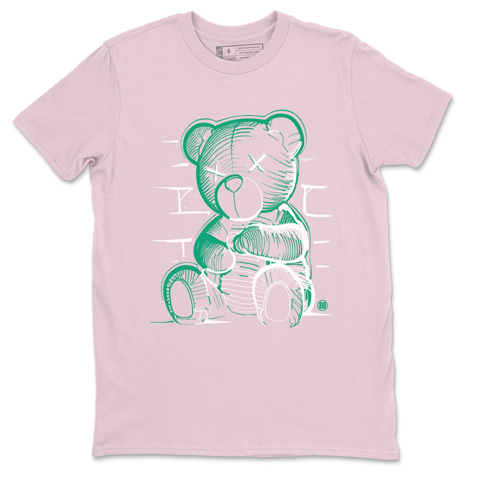Dunk Low Medium Soft Pink Malachite shirt to match jordans Neon Bear sneaker tees Dunks Medium Soft Pink Malachite Streetwear Brand Drip Gear Zone unisex cotton Pink 2 crew neck shirt