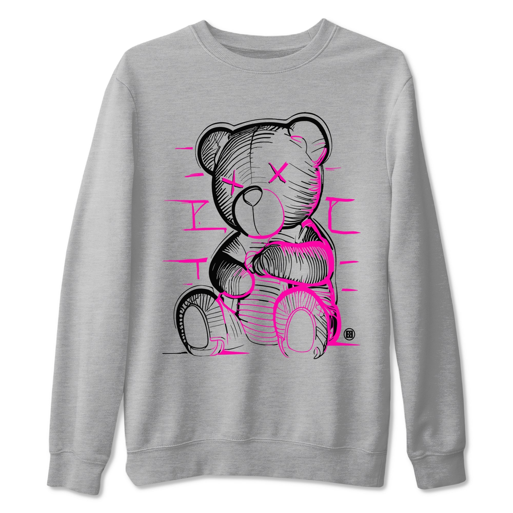 Nike KD 4 Retro Aunt Pearl shirts to match jordans Neon Bear sneaker match tees Nike KD 4 Aunt Pearl match shoes to clothes Drip Gear Zone unisex cotton Heather Grey 2 shirts