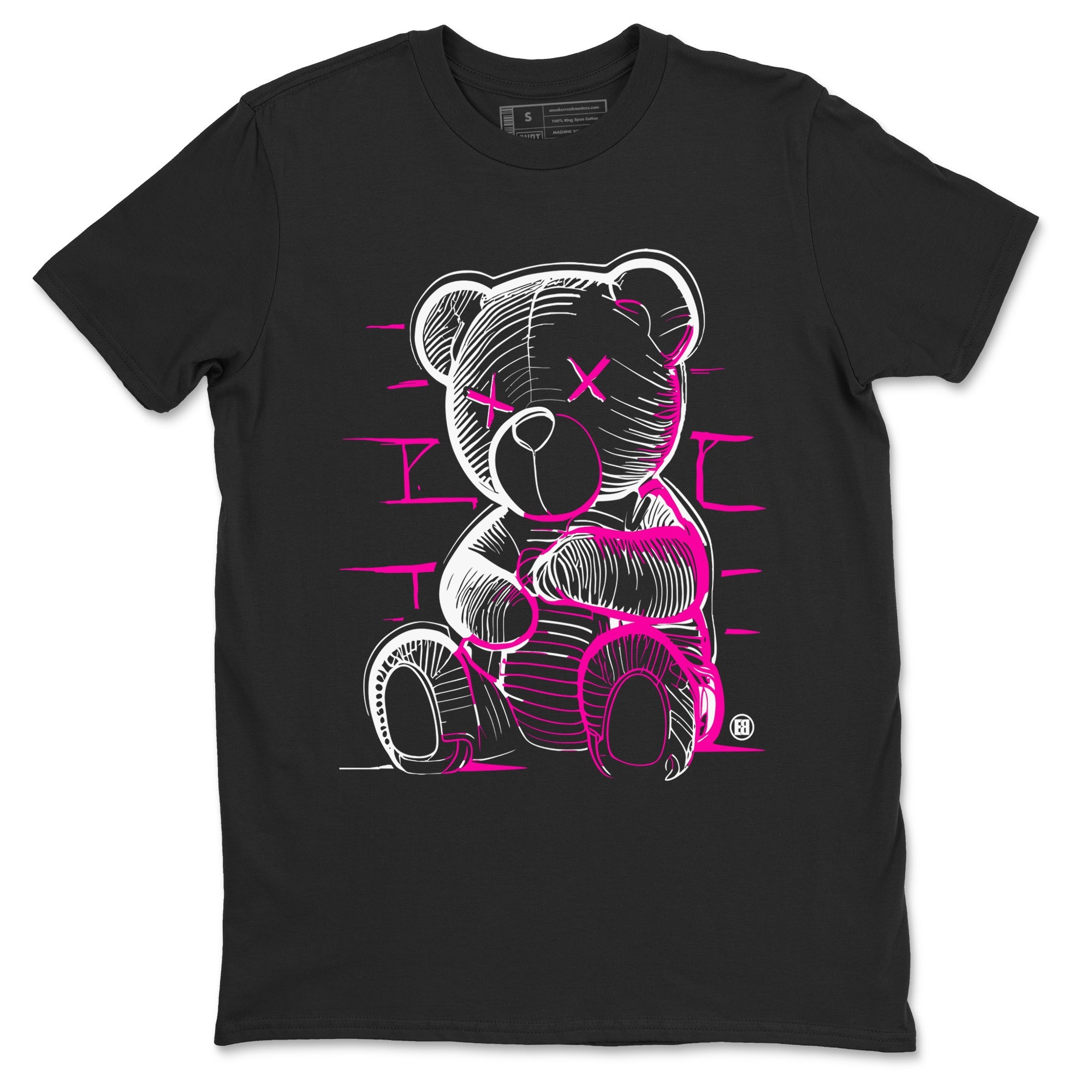 Nike KD 4 Retro Aunt Pearl shirts to match jordans Neon Bear sneaker match tees Nike KD 4 Aunt Pearl match shoes to clothes Drip Gear Zone unisex cotton Black 2 shirts