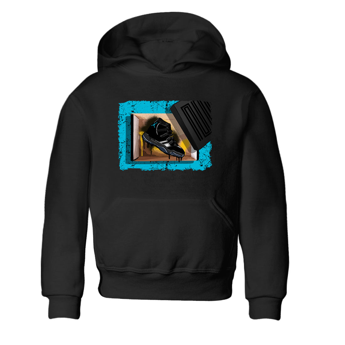Sneaker Threads  Sneaker Tees To Match Air Jordan 11 Retro Gamma  New Kicks Youth Graphic Tee Black 2. Perfect for Jordan releases 2025 colorways.