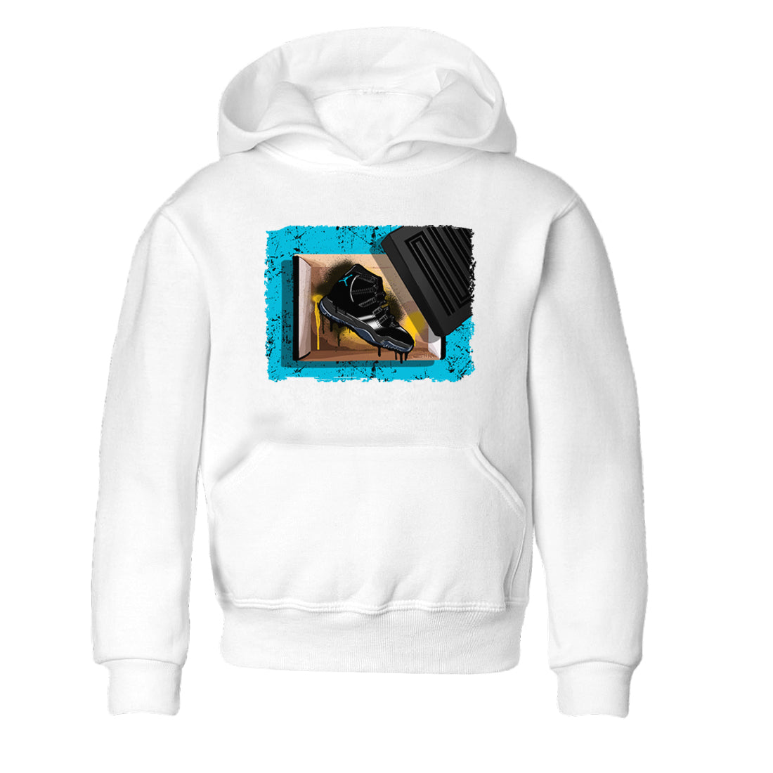 Sneaker Threads  Sneaker Tees To Match Air Jordan 11 Retro Gamma  New Kicks Youth Graphic Tee White 2. Perfect for Jordan releases 2025 colorways.