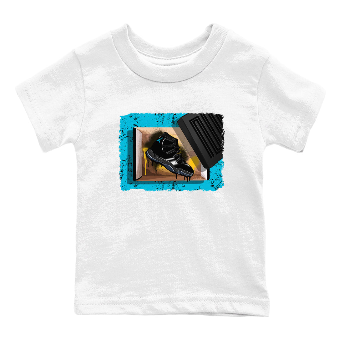 Sneaker Threads  Sneaker Tees To Match Air Jordan 11 Retro Gamma  New Kicks Youth Graphic Tee White 2. Perfect for Jordan releases 2025 colorways.