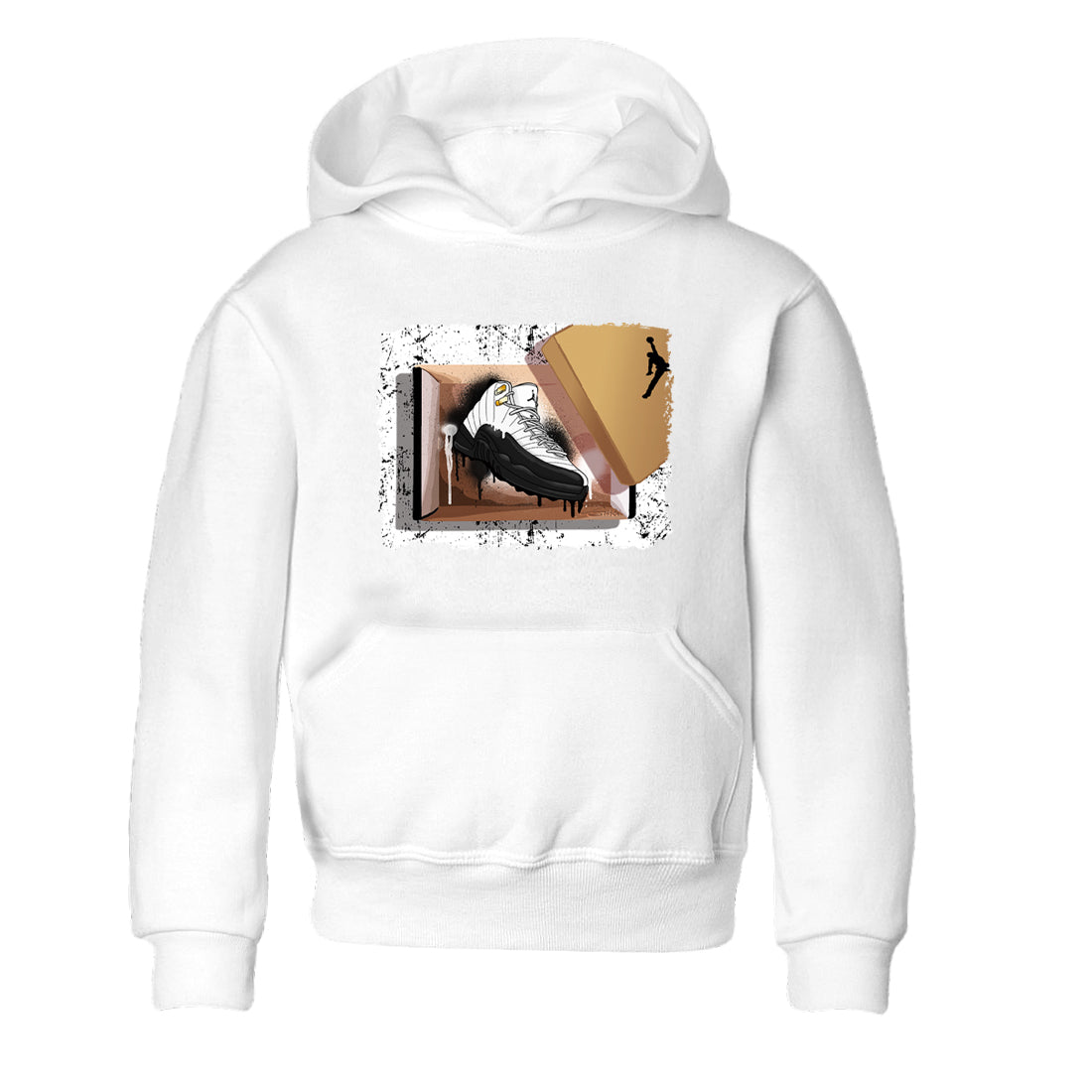 Sneaker Threads  Sneaker Tees To Match Air Jordan 12 Taxi  New Kicks Youth Graphic Tee White 2. Perfect for Jordan releases 2025 colorways.