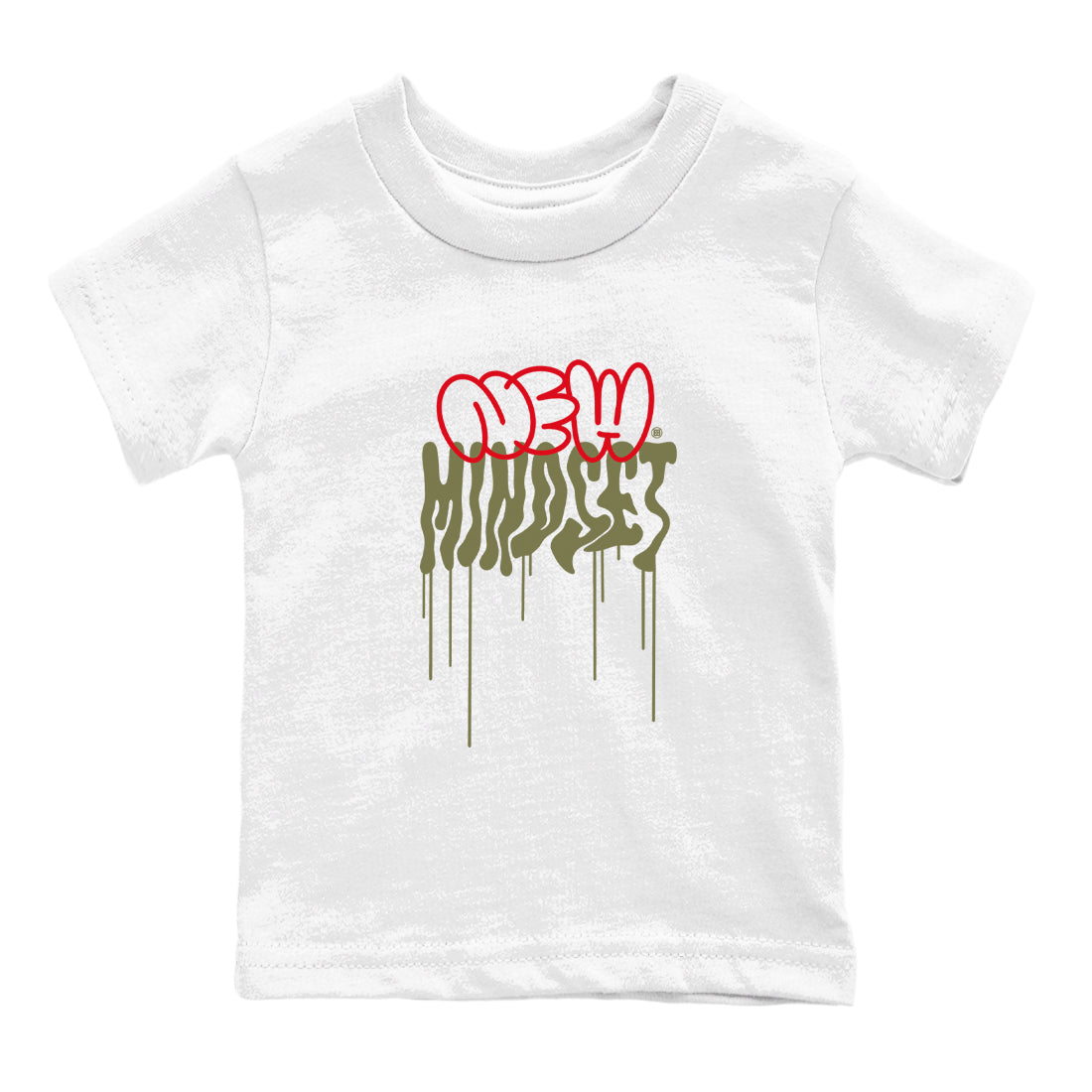 Air Jordan 1 Low Travis Scott Black Olive shirts to match jordans New Mindset sneaker match tees Air Jordan 1 Travis Scott Black Olive Sneaker Shirts Drip Gear Zone streetwear brand Baby and Youth White 2 cotton tee