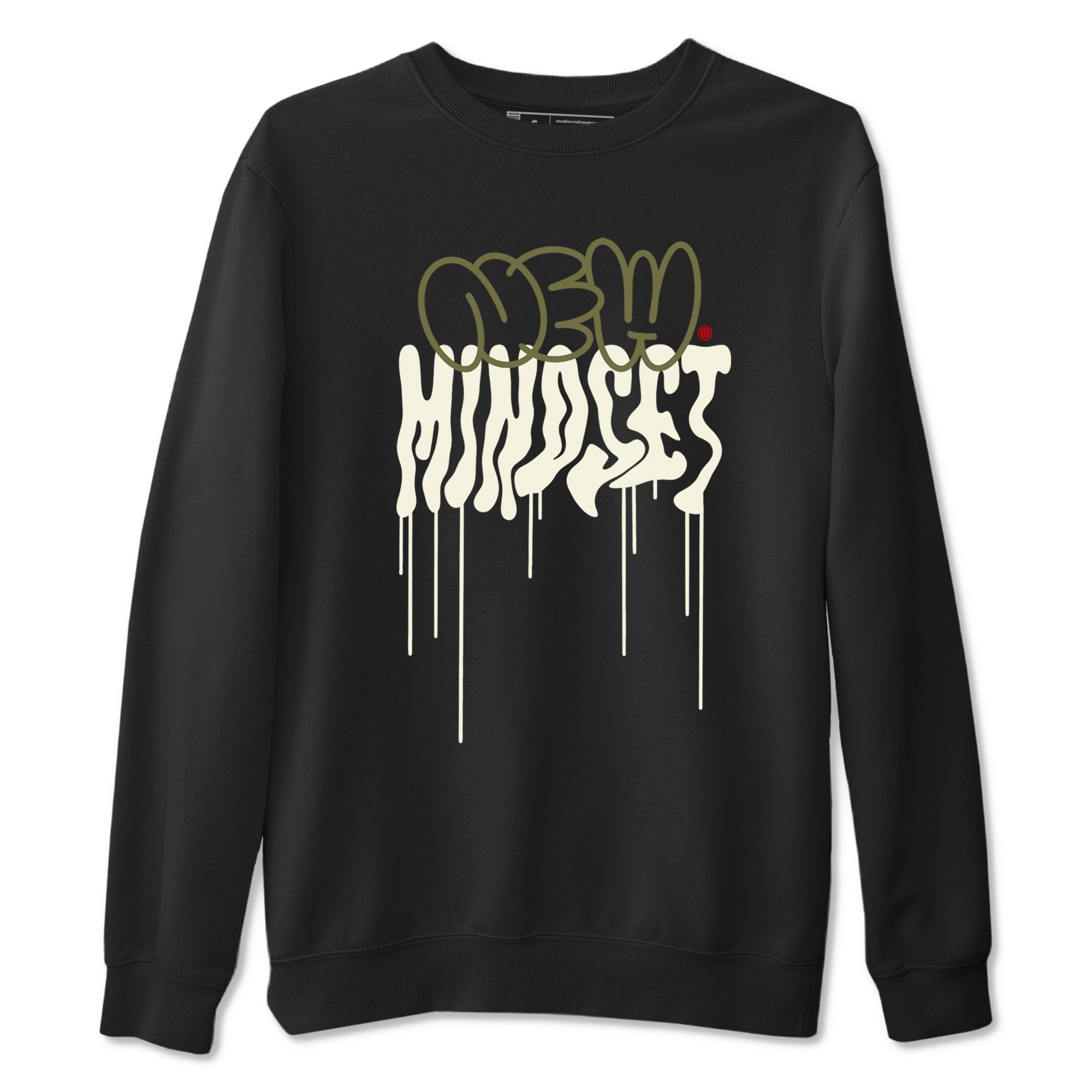 Air Jordan 1 Low Travis Scott Black Olive shirts to match jordans New Mindset sneaker match tees Air Jordan 1 Travis Scott Black Olive Sneaker Shirts Drip Gear Zone streetwear brand Black 2 unisex cotton tee