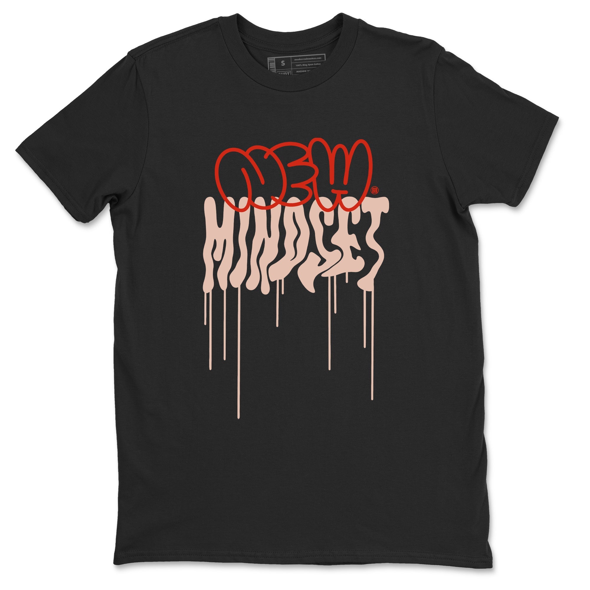 Air Jordan 13 Dune Red shirts to match jordans New Mindset sneaker match tees AJ13 Dune Red Sneaker Shirts Drip Gear Zone streetwear brand Black 2 unisex cotton tee
