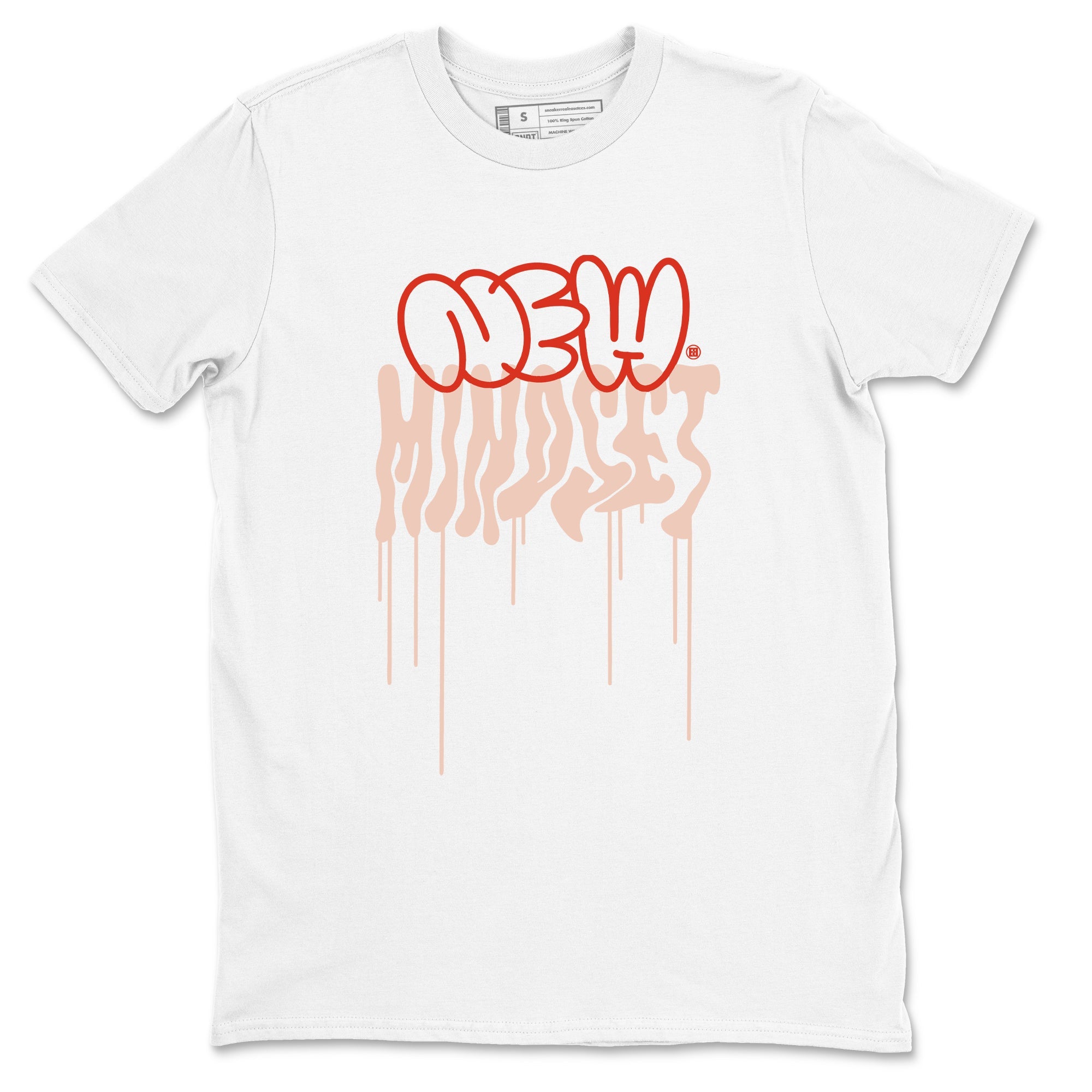 Air Jordan 13 Dune Red shirts to match jordans New Mindset sneaker match tees AJ13 Dune Red Sneaker Shirts Drip Gear Zone streetwear brand White 2 unisex cotton tee