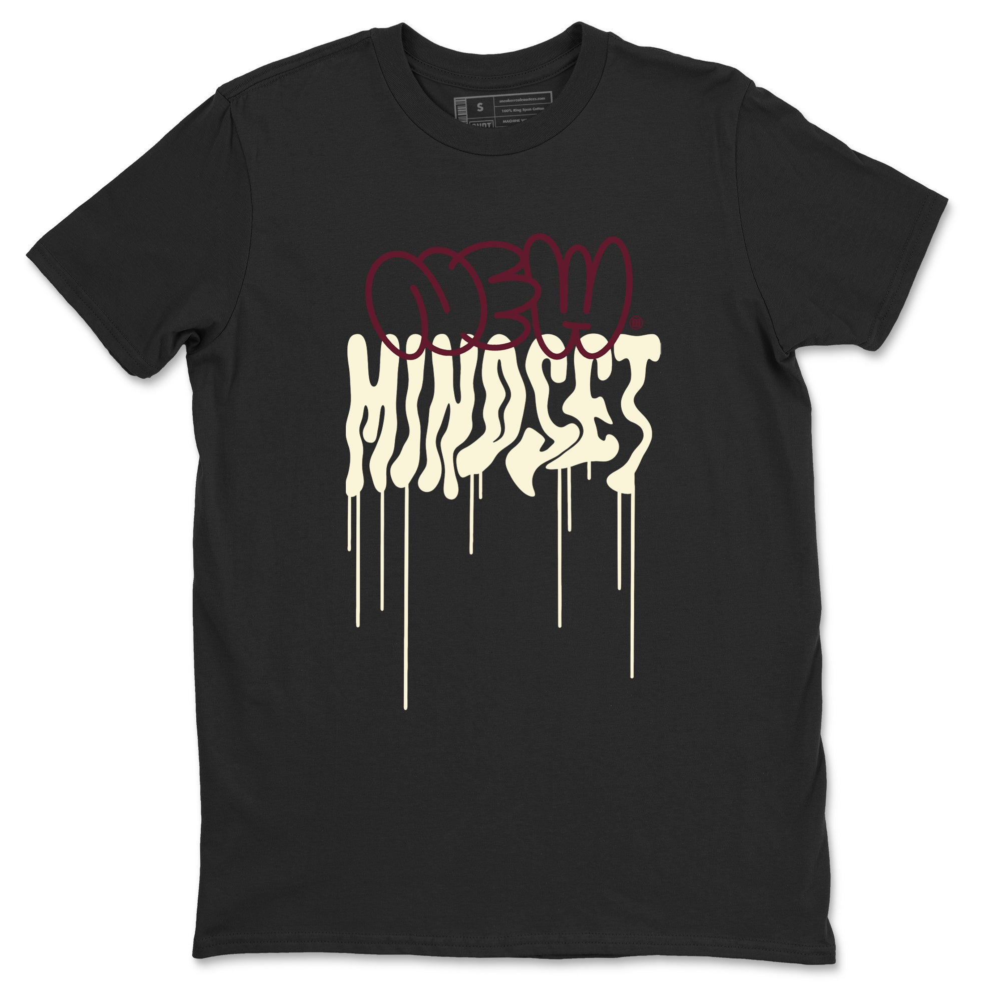 Air Jordan 3 A Ma Maniere x Burgundy Crush shirts to match jordans New Mindset sneaker match tees Jordan 3 A Ma Maniere x Burgundy Crush Sneaker Shirts Drip Gear Zone streetwear brand Black 2 unisex cotton tee