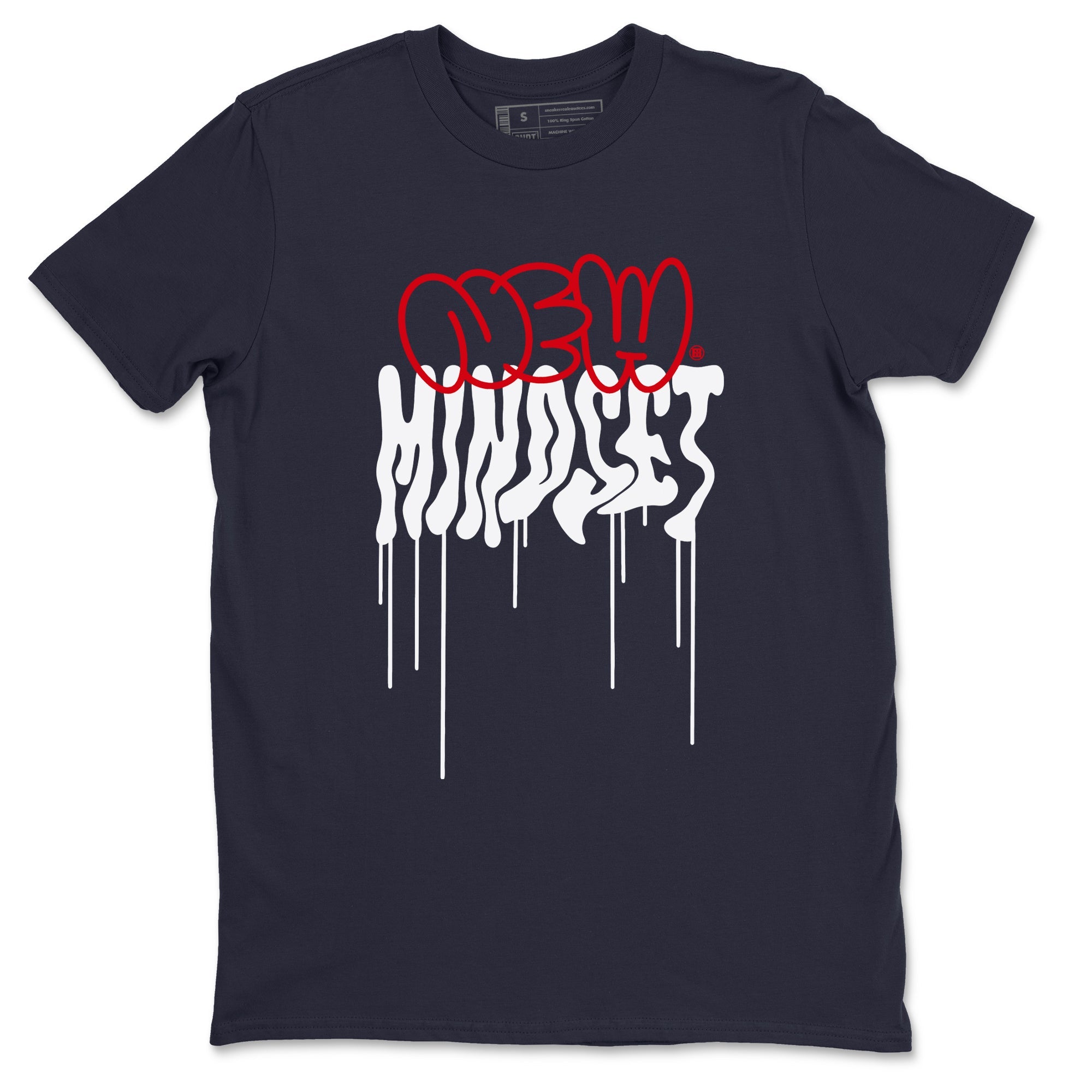 6s Olympic shirts to match jordans New Mindset sneaker match tees Air Jordan 6 Olympic Sneaker Shirts Drip Gear Zone streetwear brand Navy 2 unisex cotton tee