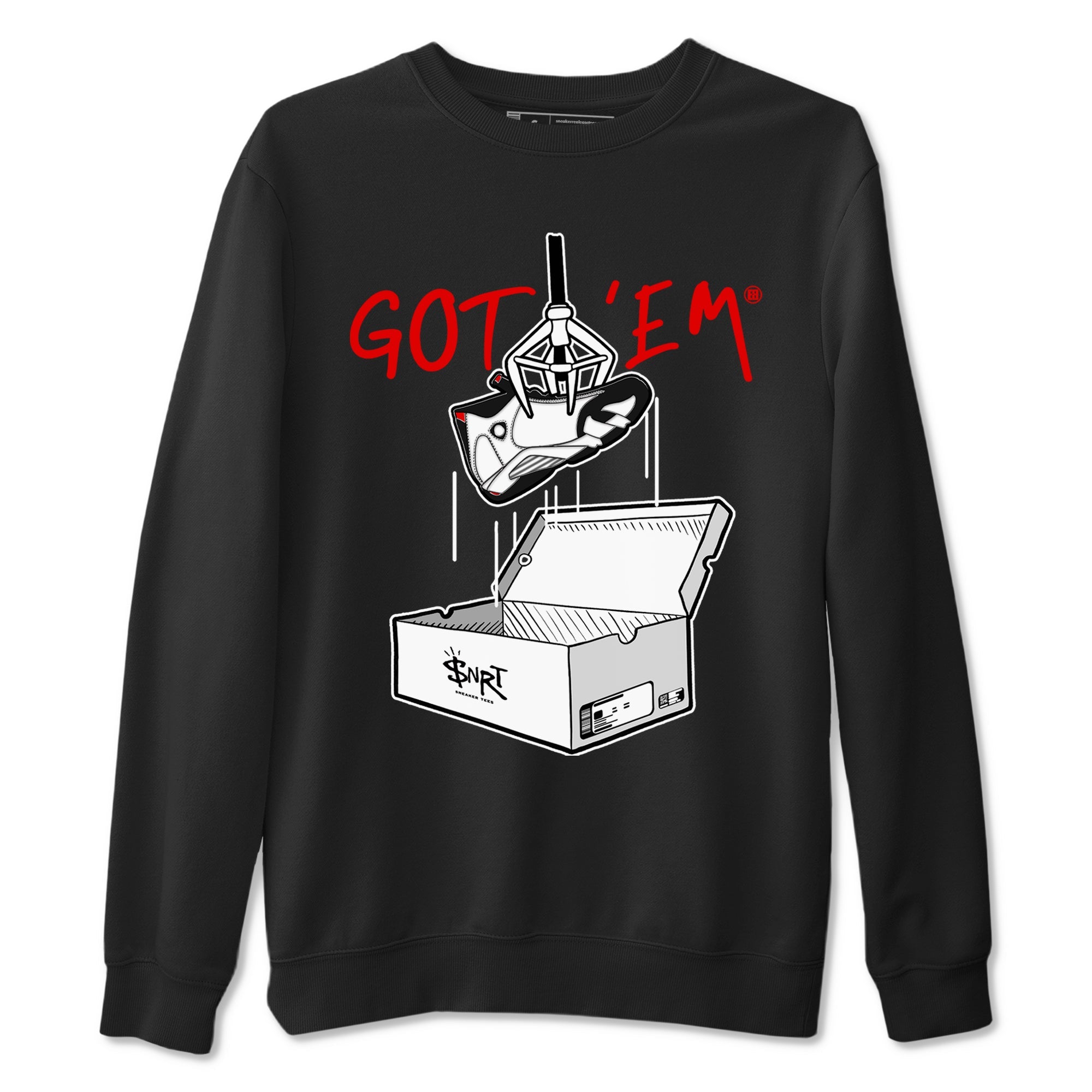 Air Jordan 14 Black Toe t shirts to match sneakers New Treasure Hunter sneaker match tees 14s Black Toe sneaker match tee Drip Gear Zone unisex cotton Black 2 shirts