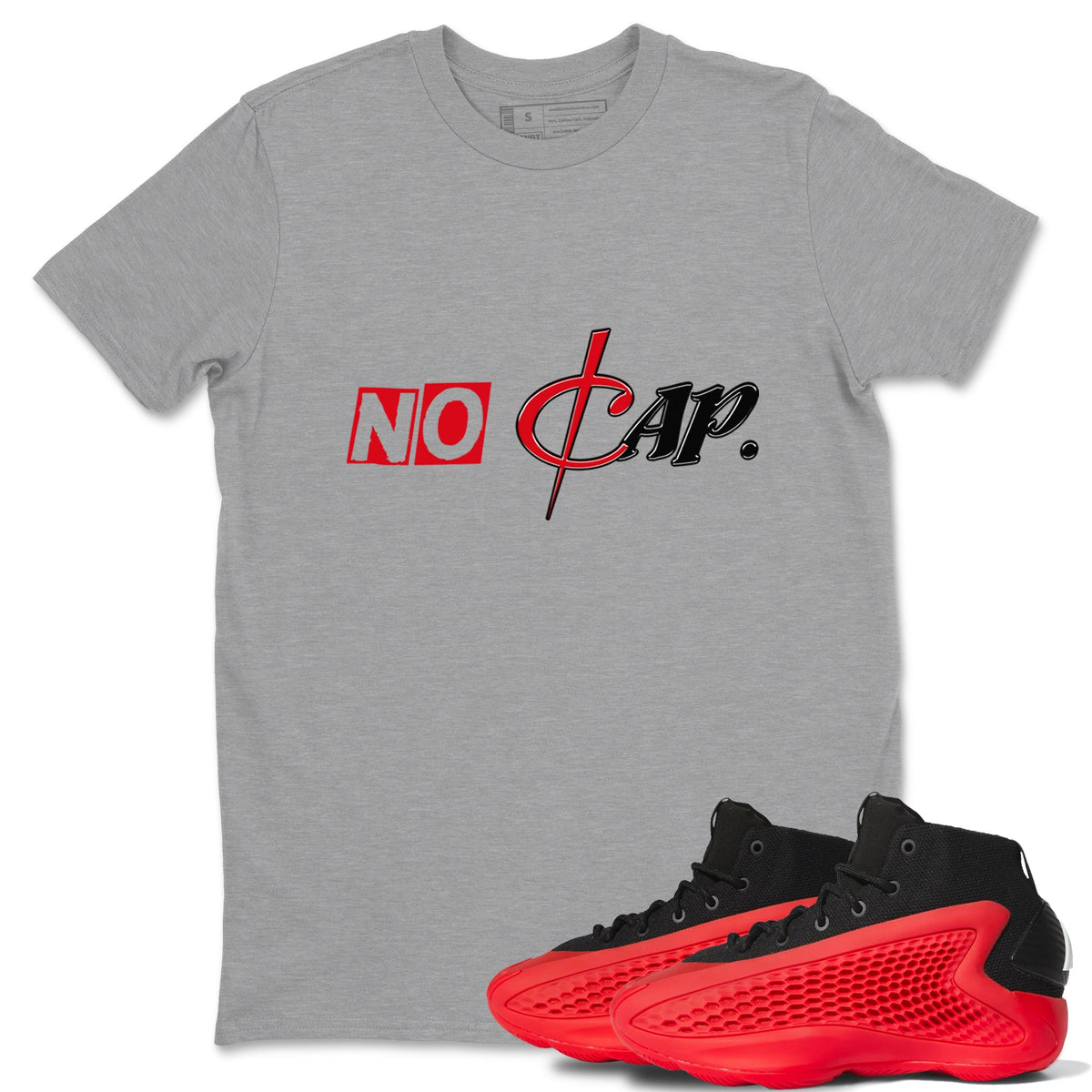 AE1 Bred shirts to match jordans No Cap sneaker match tees AE1 Bred match shoes to clothes Drip Gear Zone unisex cotton Heather Grey 1 shirts