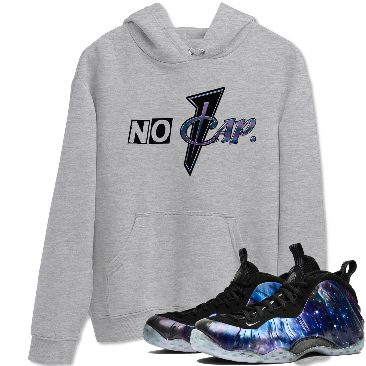 Air Foamposite One Galaxy shirts to match jordans No Cap sneaker match tees Air Foamposite One Galaxy Drip Gear Zone unisex cotton Heather Grey 1 crew neck shirts