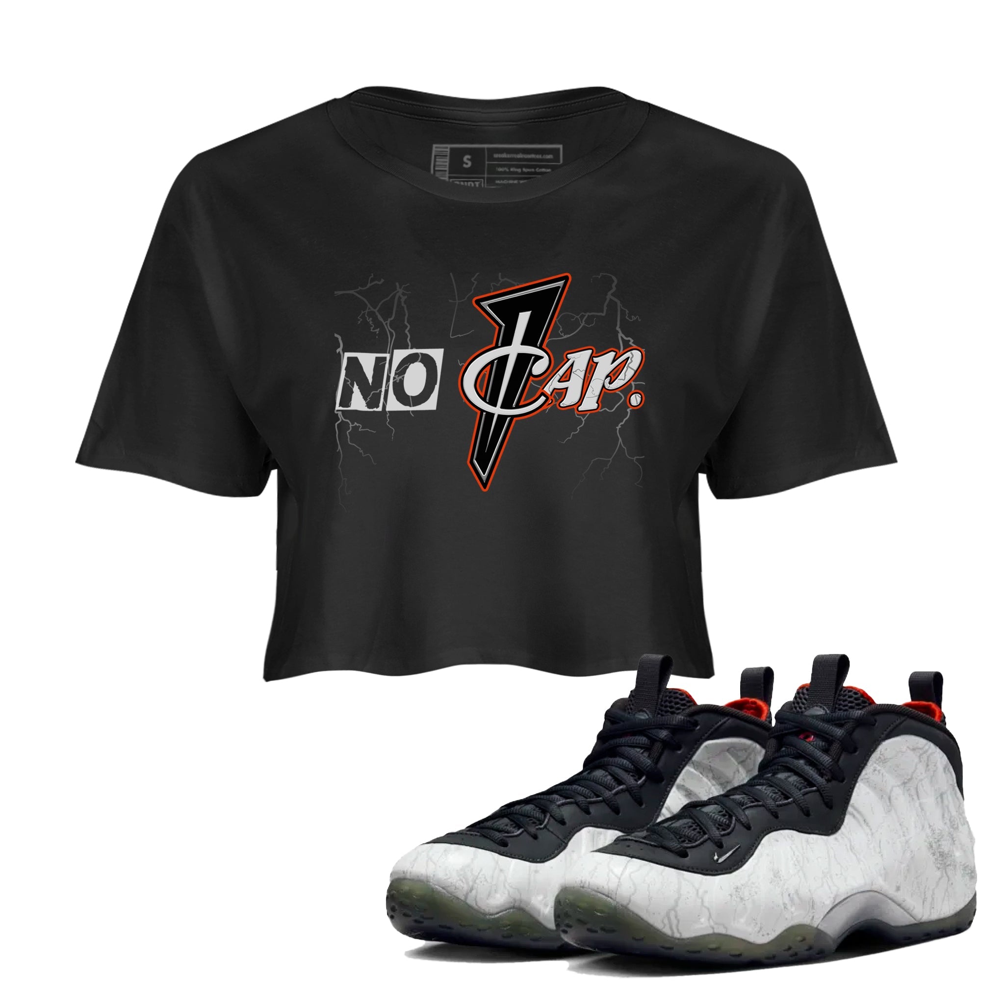 Foams One Jin shirts to match jordans No Cap sneaker match tees Air Foamposite One Jin match shoes to clothes Drip Gear Zone unisex cotton Black 1 crop tee