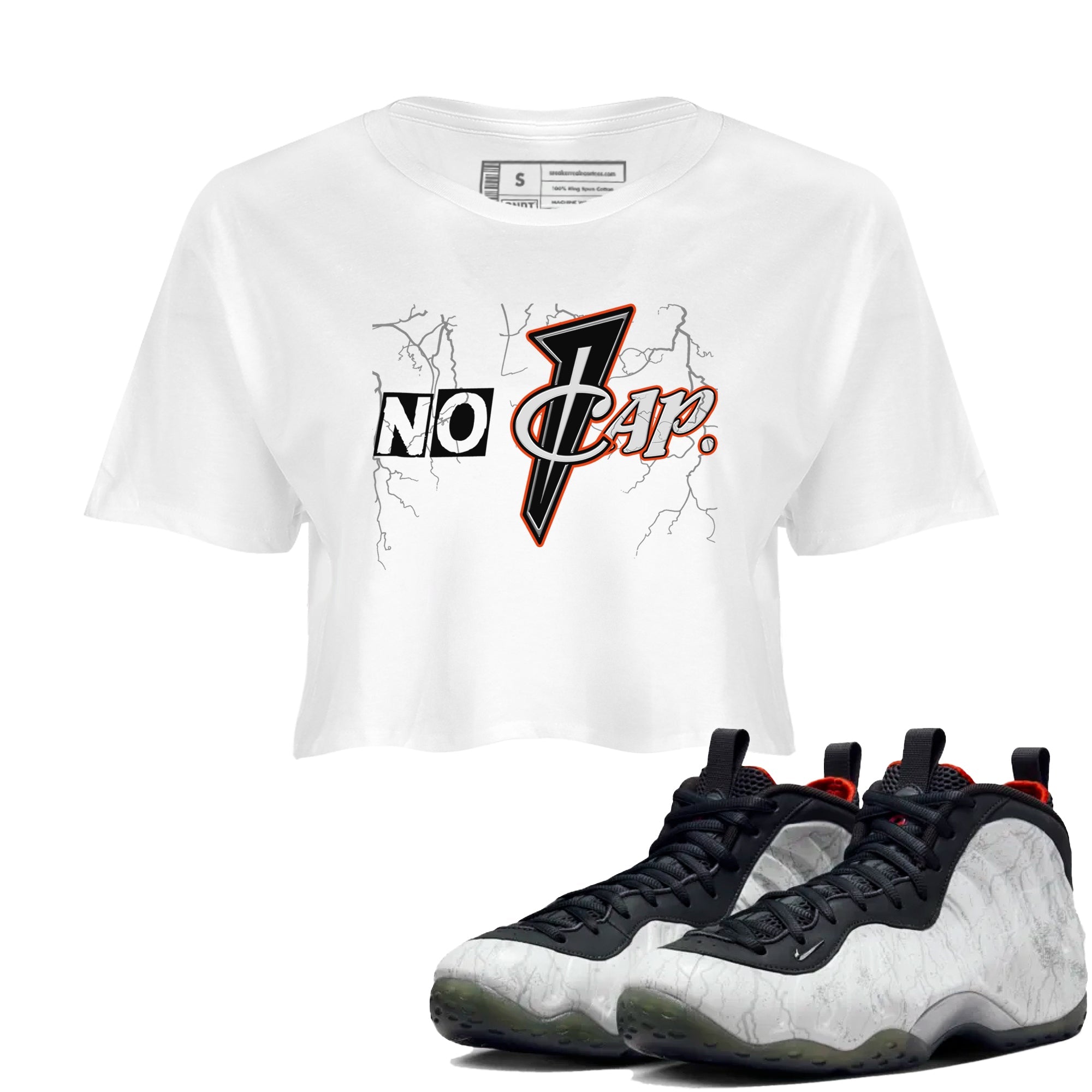 Foams One Jin shirts to match jordans No Cap sneaker match tees Air Foamposite One Jin match shoes to clothes Drip Gear Zone unisex cotton White 1 crop tee