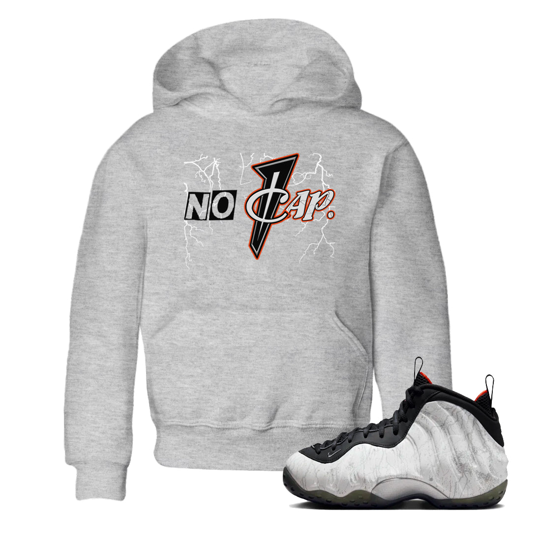 Foams One Jin shirts to match jordans No Cap sneaker match tees Air Foamposite One Jin match shoes to clothes Drip Gear Zone Youth Baby Heather Grey 1 tee