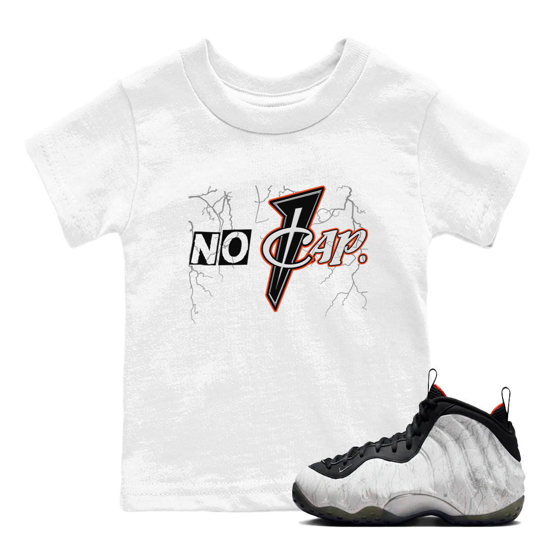 Foams One Jin shirts to match jordans No Cap sneaker match tees Air Foamposite One Jin match shoes to clothes Drip Gear Zone Youth Baby White 1 tee