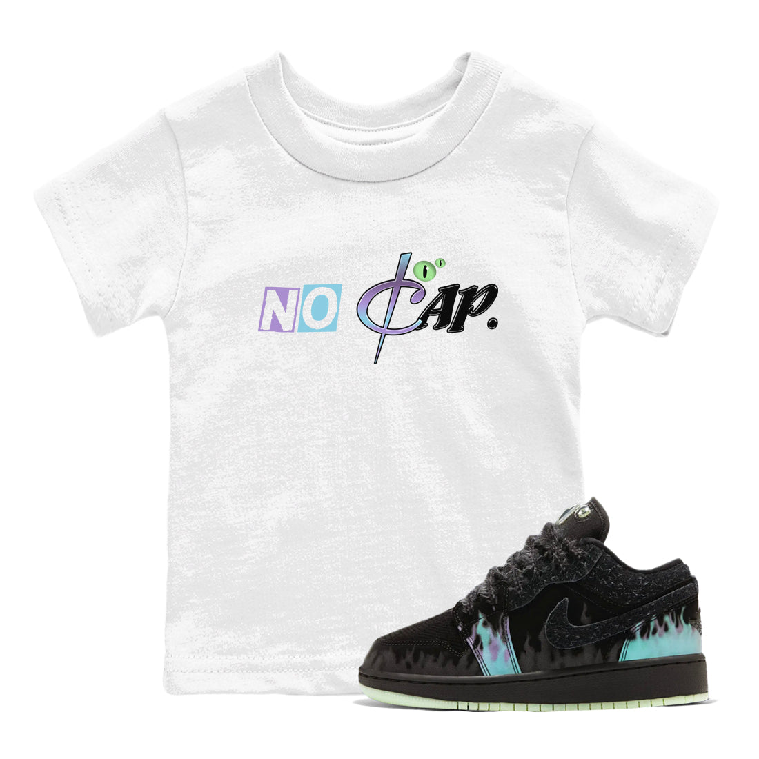 1s Fortune Fly shirts to match jordans No Cap sneaker match tees Air Jordan 1 Fortune Fly match shoes to clothes Drip Gear Zone Youth Baby White 1 tee