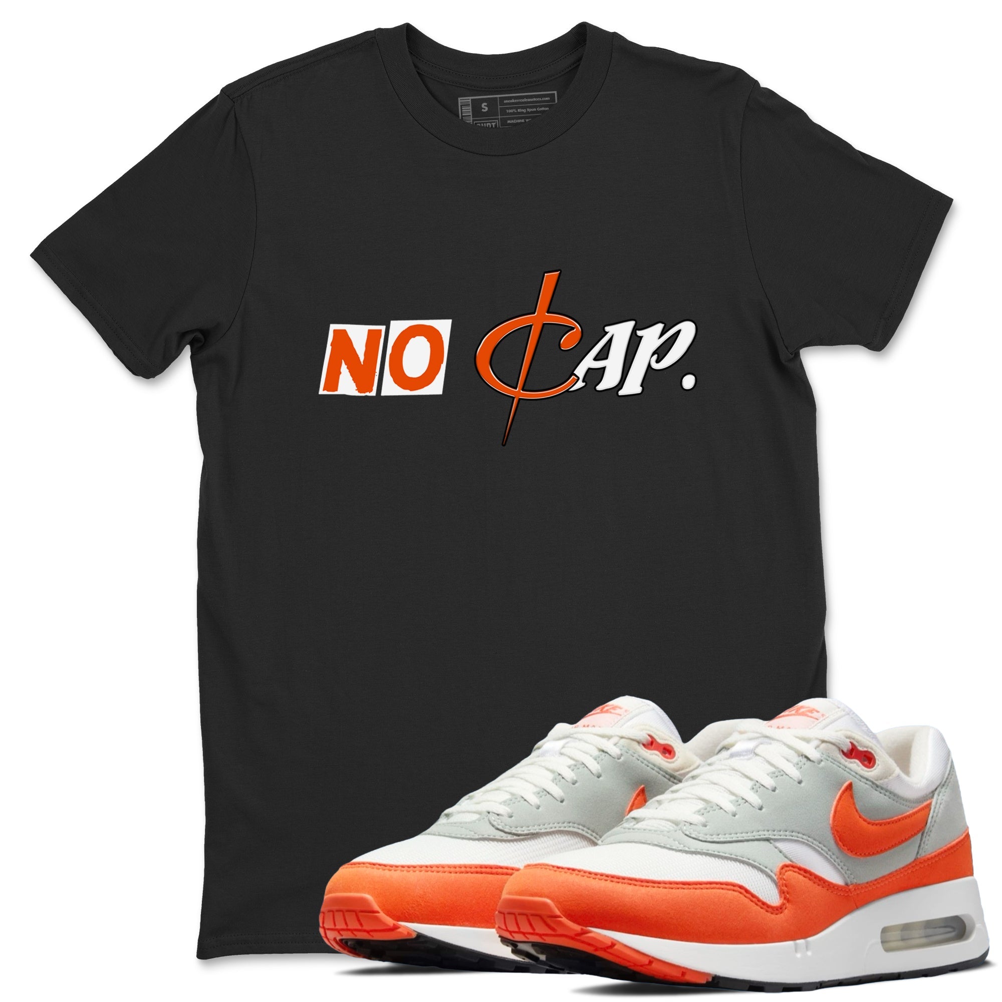 Air Max 1 OG '86 'Summit White and Cosmic Clay shirts to match jordans No Cap sneaker match tees Air Max 1 Cosmic Clay match shoes to clothes Drip Gear Zone unisex cotton Black 1 shirts