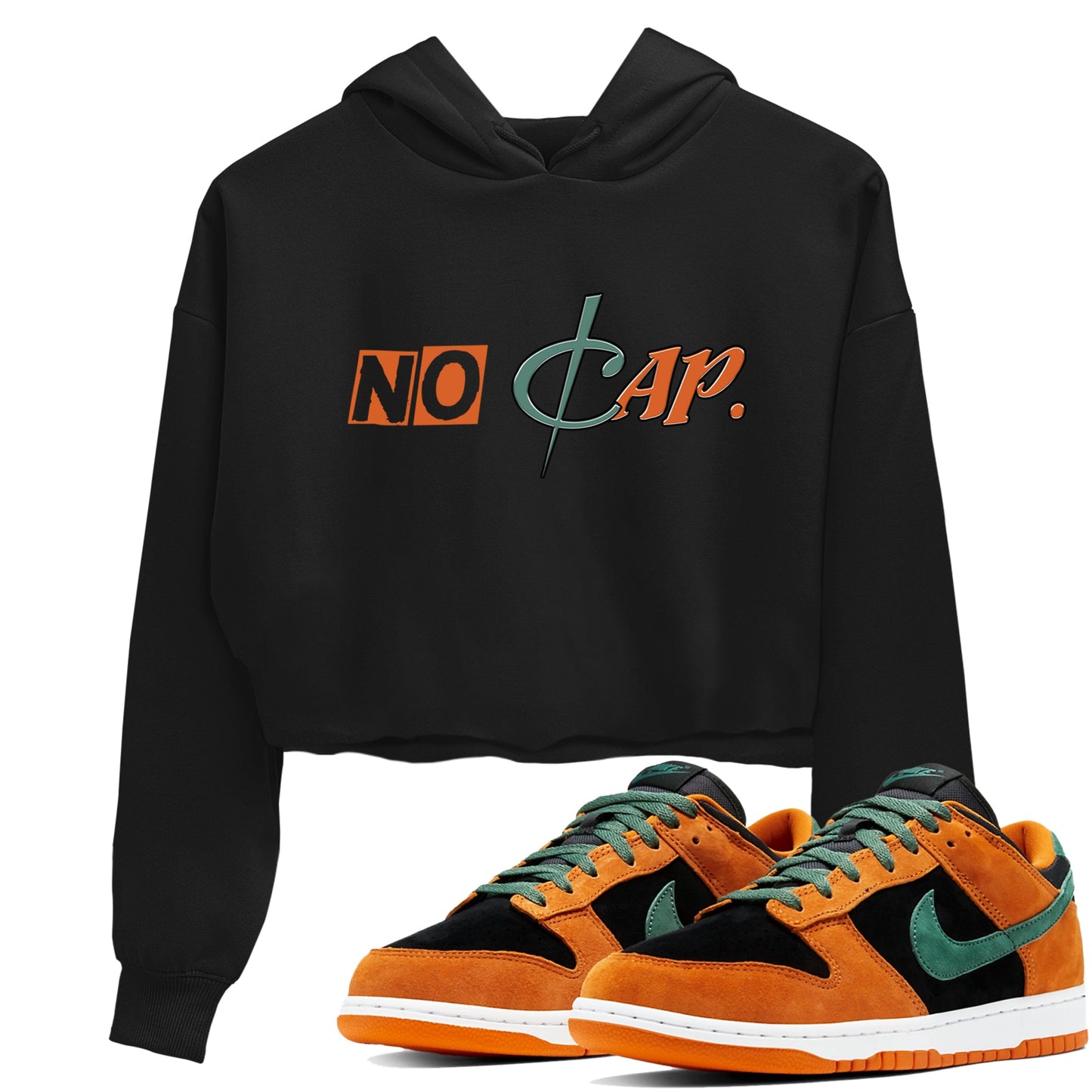 Dunk Low Ceramic shirts to match jordans No Cap sneaker match tees Dunk Ceramic match shoes to clothes Drip Gear Zone unisex cotton Black 1 crop tee