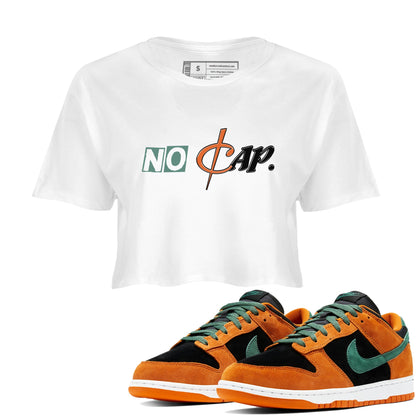 Dunk Low Ceramic shirts to match jordans No Cap sneaker match tees Dunk Ceramic match shoes to clothes Drip Gear Zone unisex cotton White 1 crop tee