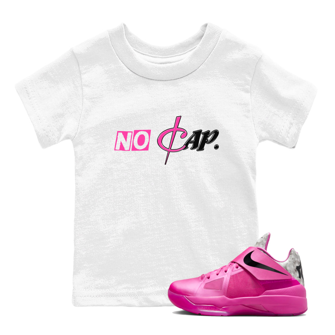 Nike KD 4 Retro Aunt Pearl shirts to match jordans No Cap sneaker match tees Nike KD 4 Aunt Pearl match shoes to clothes Drip Gear Zone Youth Baby White 1 tee