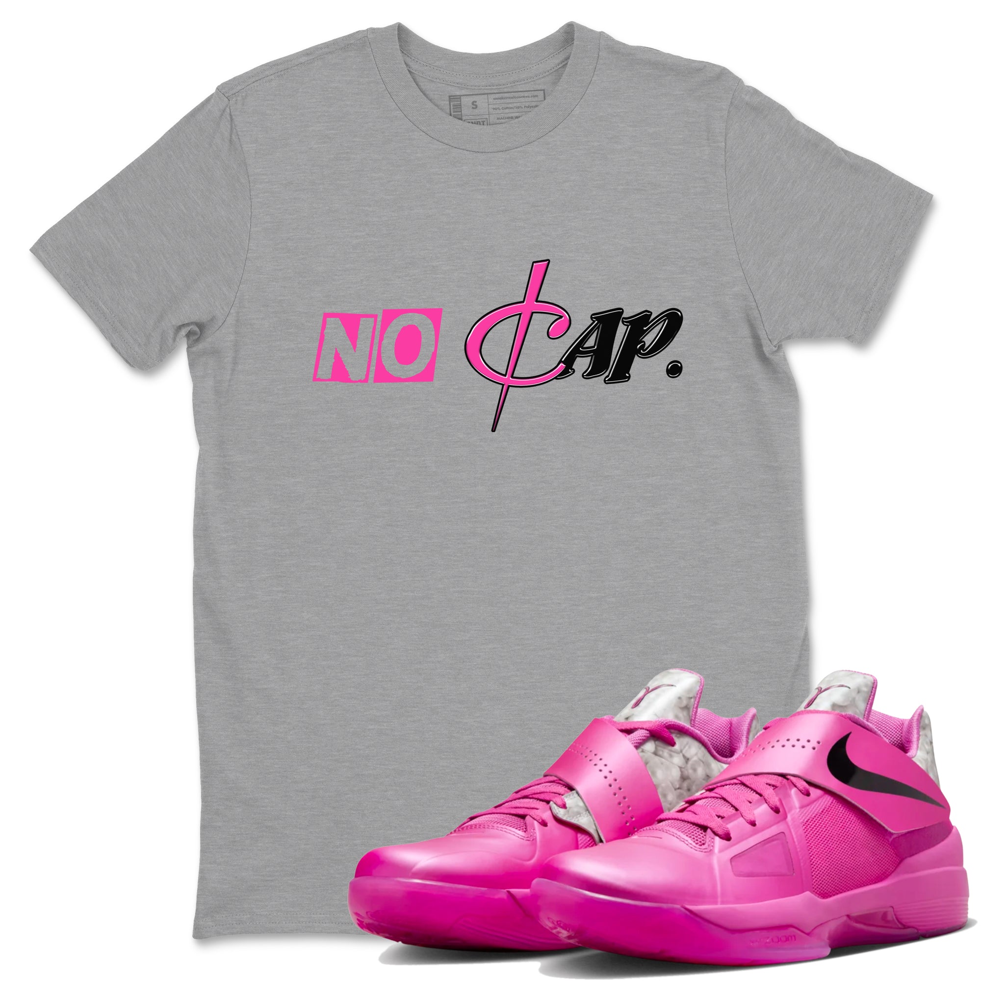 Nike KD 4 Retro Aunt Pearl shirts to match jordans No Cap sneaker match tees Nike KD 4 Aunt Pearl match shoes to clothes Drip Gear Zone unisex cotton Heather Grey 1 shirts