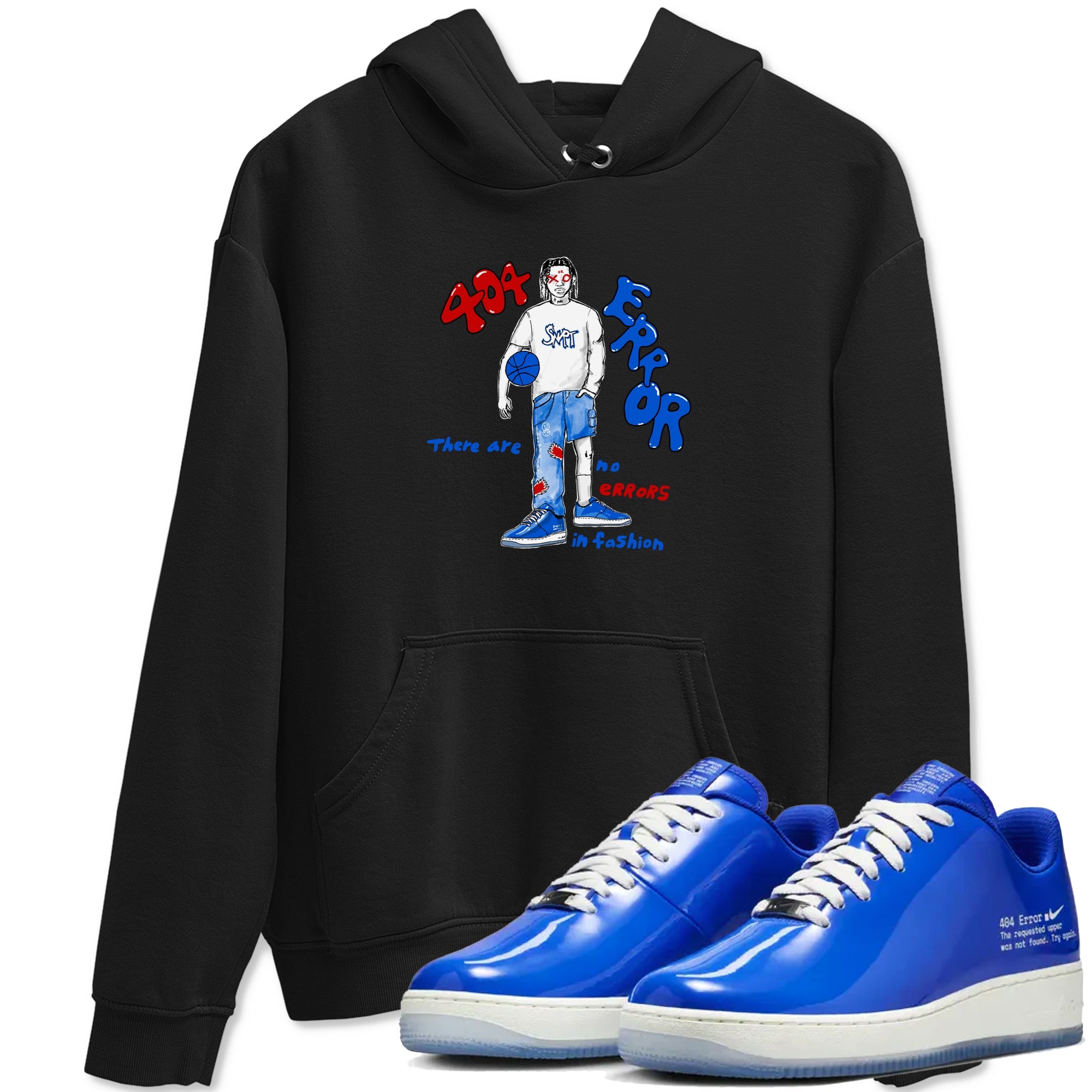 Air Force 1 404 Error shirt to match jordans No Errors In Fashion sneaker tees Air Force 1 404 Error Drip Gear Zone unisex cotton Black 1 crew neck shirt