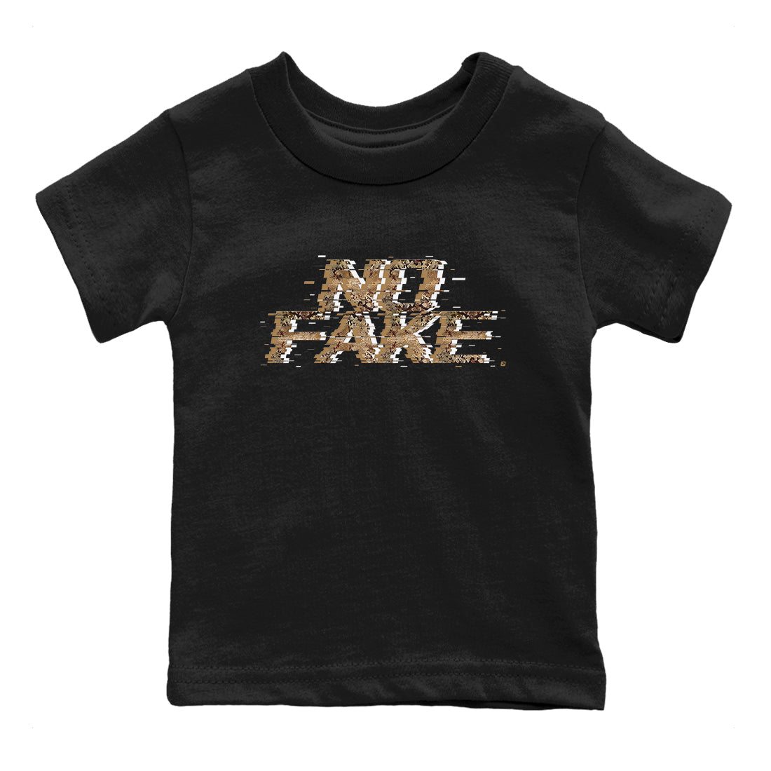 AF1 Ivory Snake shirt to match jordans No Fake Glitch sneaker tees Air Force 1 Ivory Snake Drip Gear Zone baby toddler Black 2 cotton Shirt