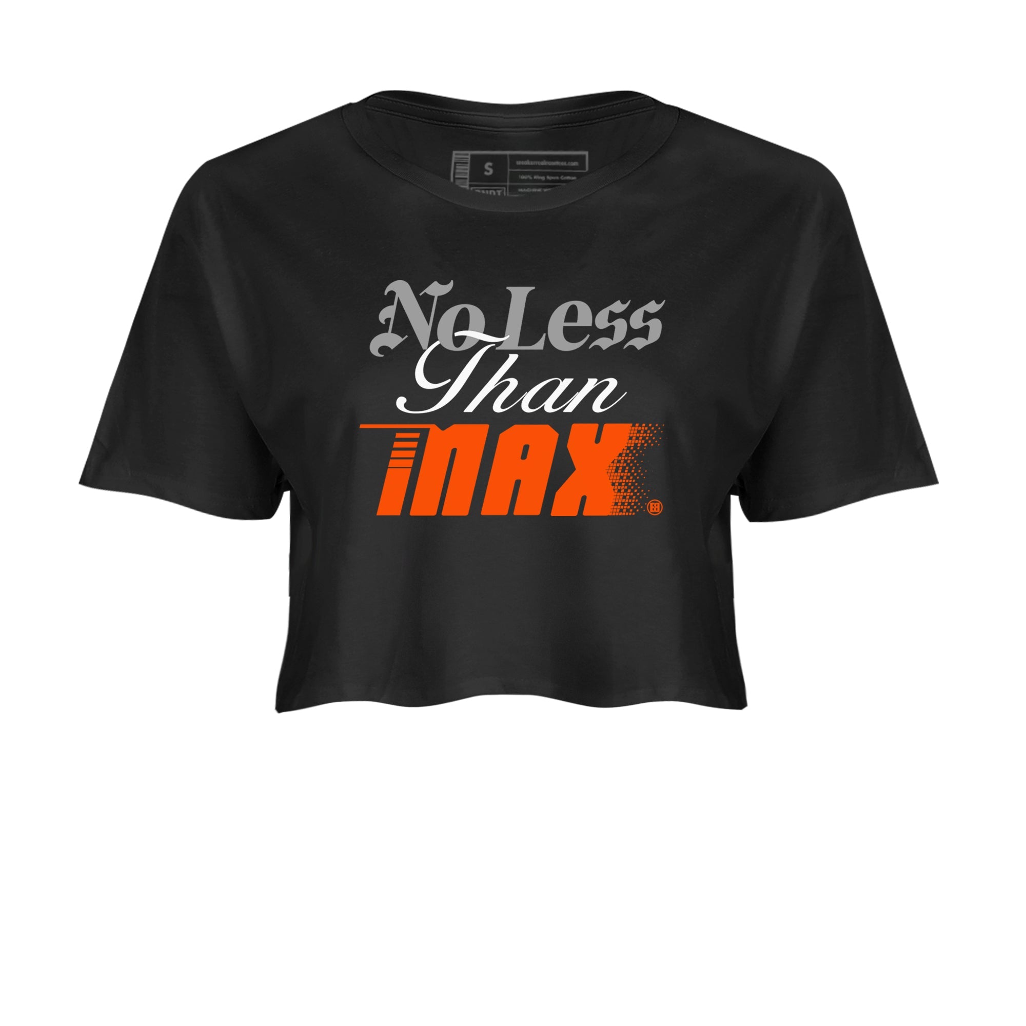 Air Max 1 OG '86 'Summit White and Cosmic Clay shirts to match jordans No Less Than Max sneaker match tees Air Max 1 Cosmic Clay match shoes to clothes Drip Gear Zone unisex cotton Black 2 crop tee