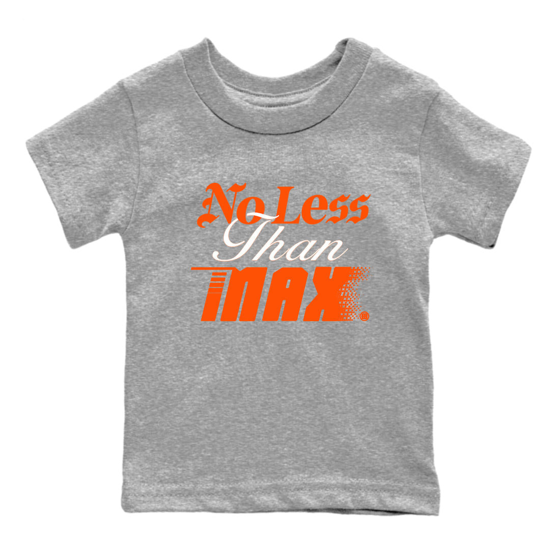 Air Max 1 OG '86 'Summit White and Cosmic Clay shirts to match jordans No Less Than Max sneaker match tees Air Max 1 Cosmic Clay match shoes to clothes Drip Gear Zone Youth Baby Heather Grey 2 tee