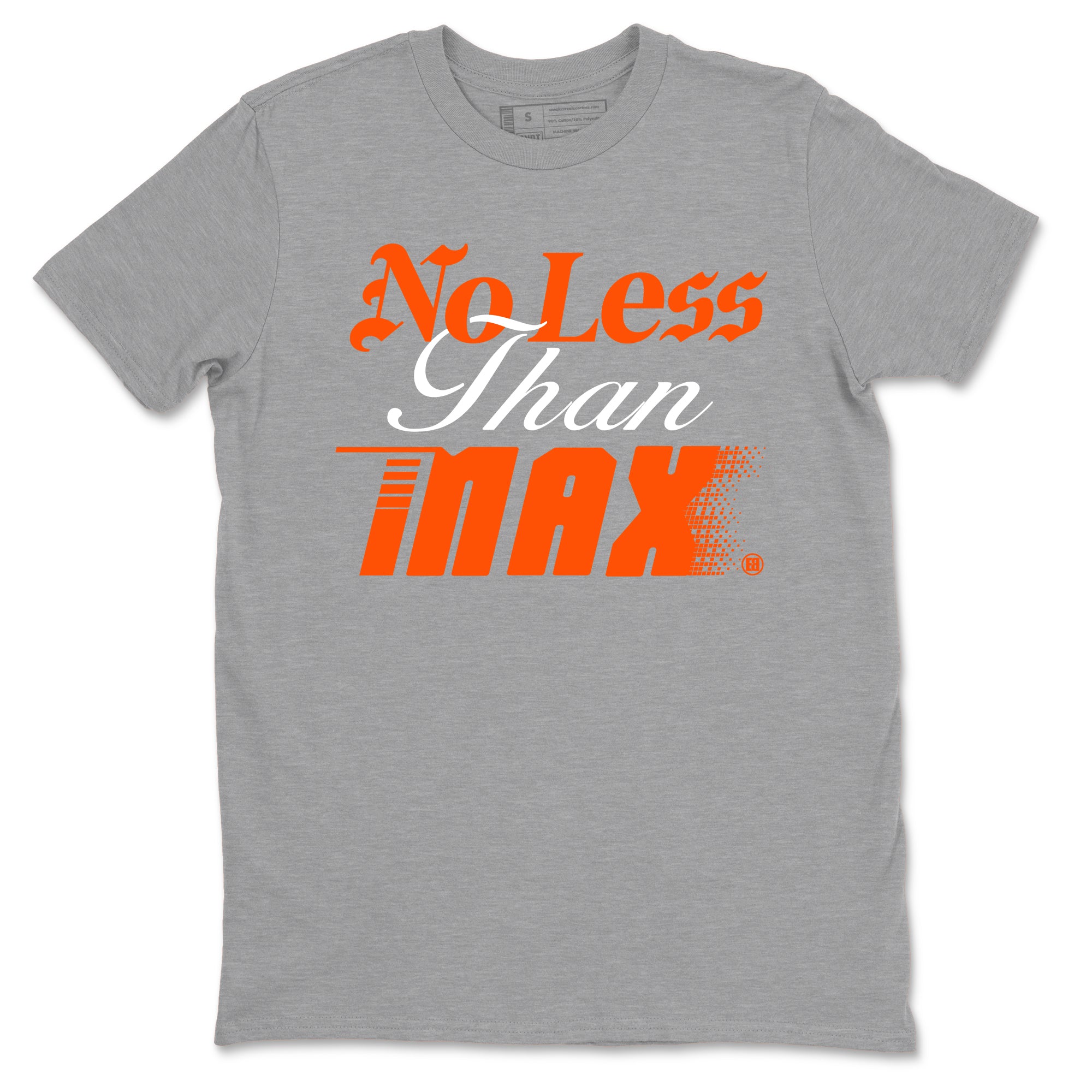 Air Max 1 OG '86 'Summit White and Cosmic Clay shirts to match jordans No Less Than Max sneaker match tees Air Max 1 Cosmic Clay match shoes to clothes Drip Gear Zone unisex cotton Heather Grey 2 shirts