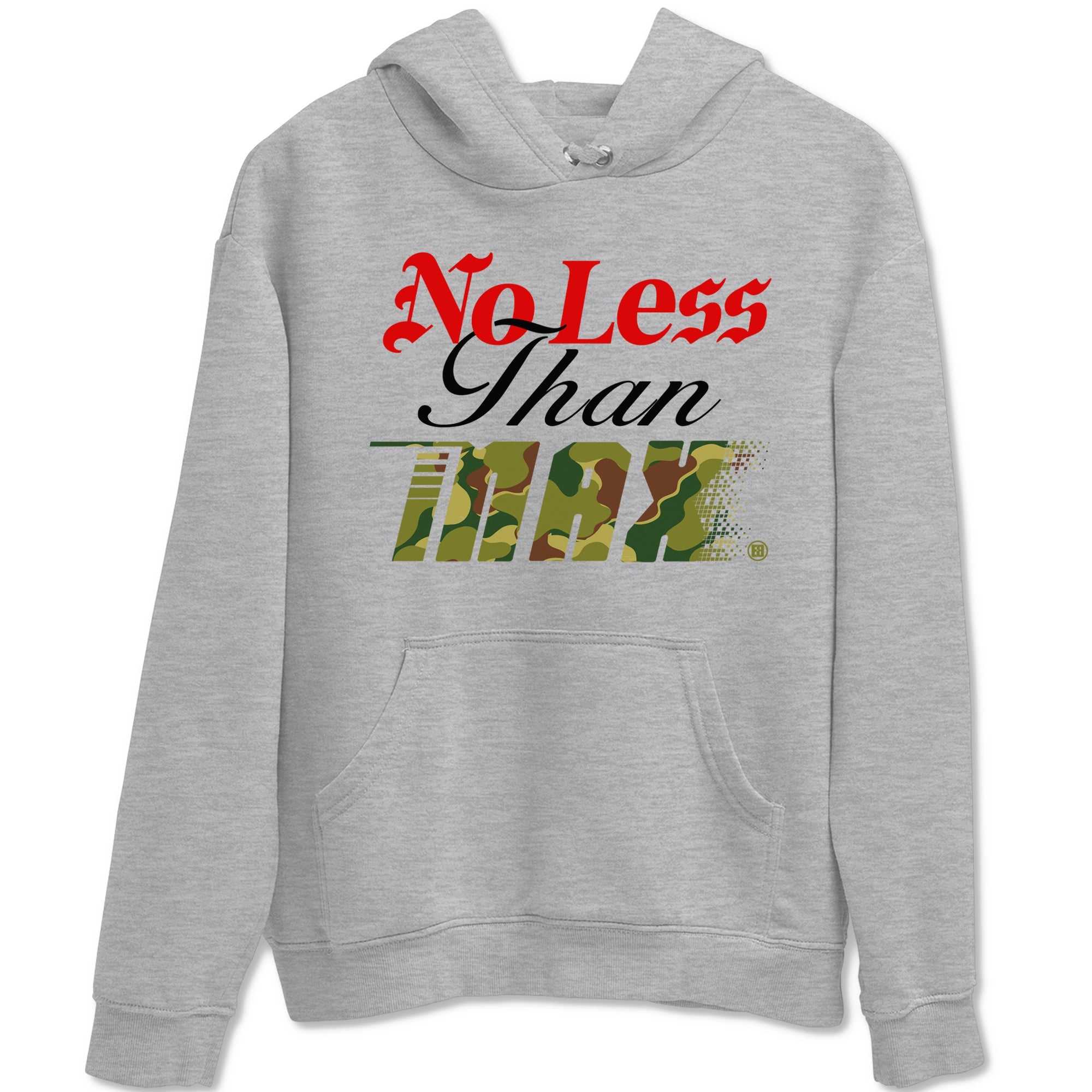 Air Max 90 Reverse Duck Camo shirts to match jordans No Less Than Max sneaker match tees Air Max 90 Reverse Duck Camo match shoes to clothes Drip Gear Zone unisex cotton Heather Grey 2 shirts
