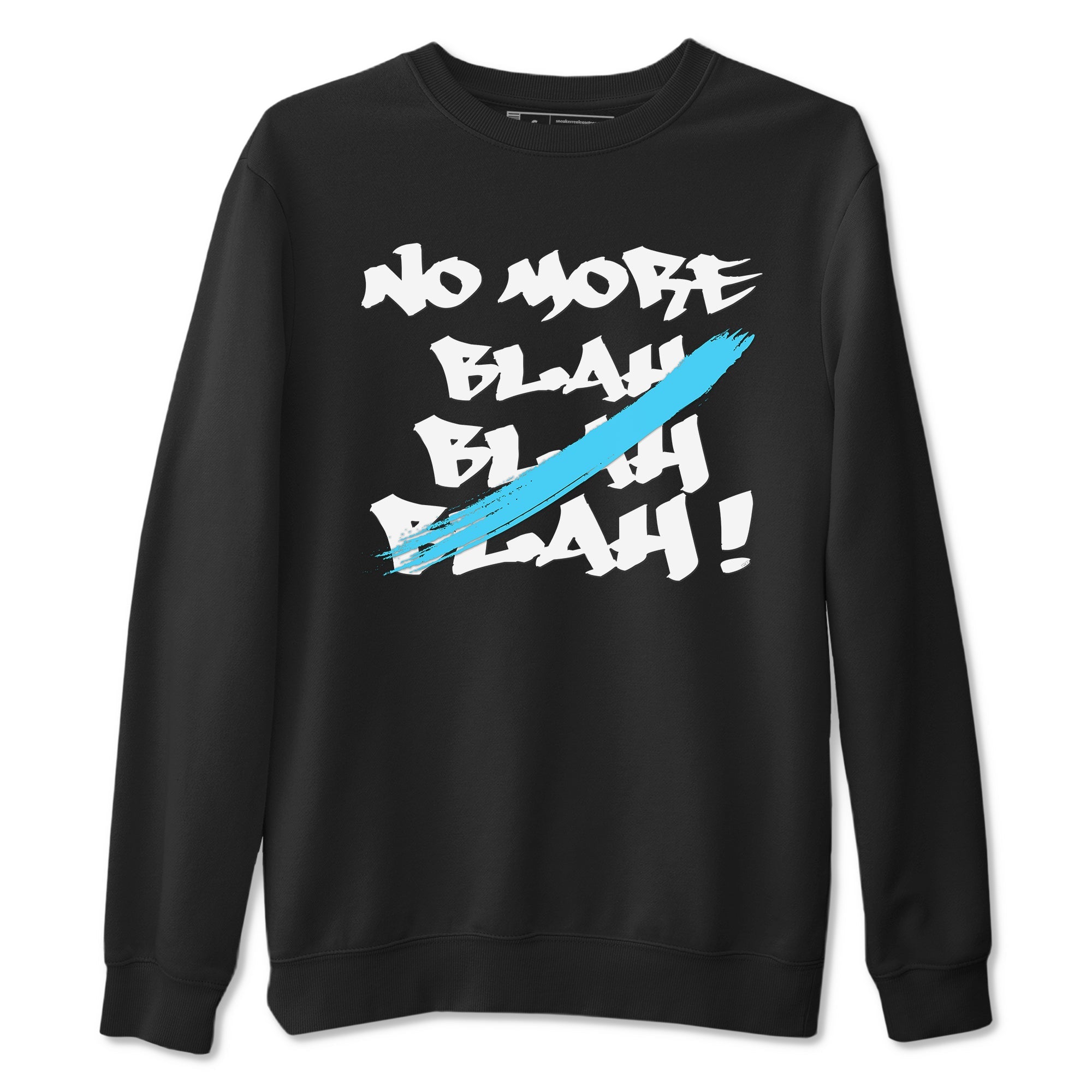 9s Powder Blue shirt to match jordans No More Blah sneaker tees Air Jordan 9 Powder Blue Drip Gear Zone unisex cotton Black 2 crew neck shirt