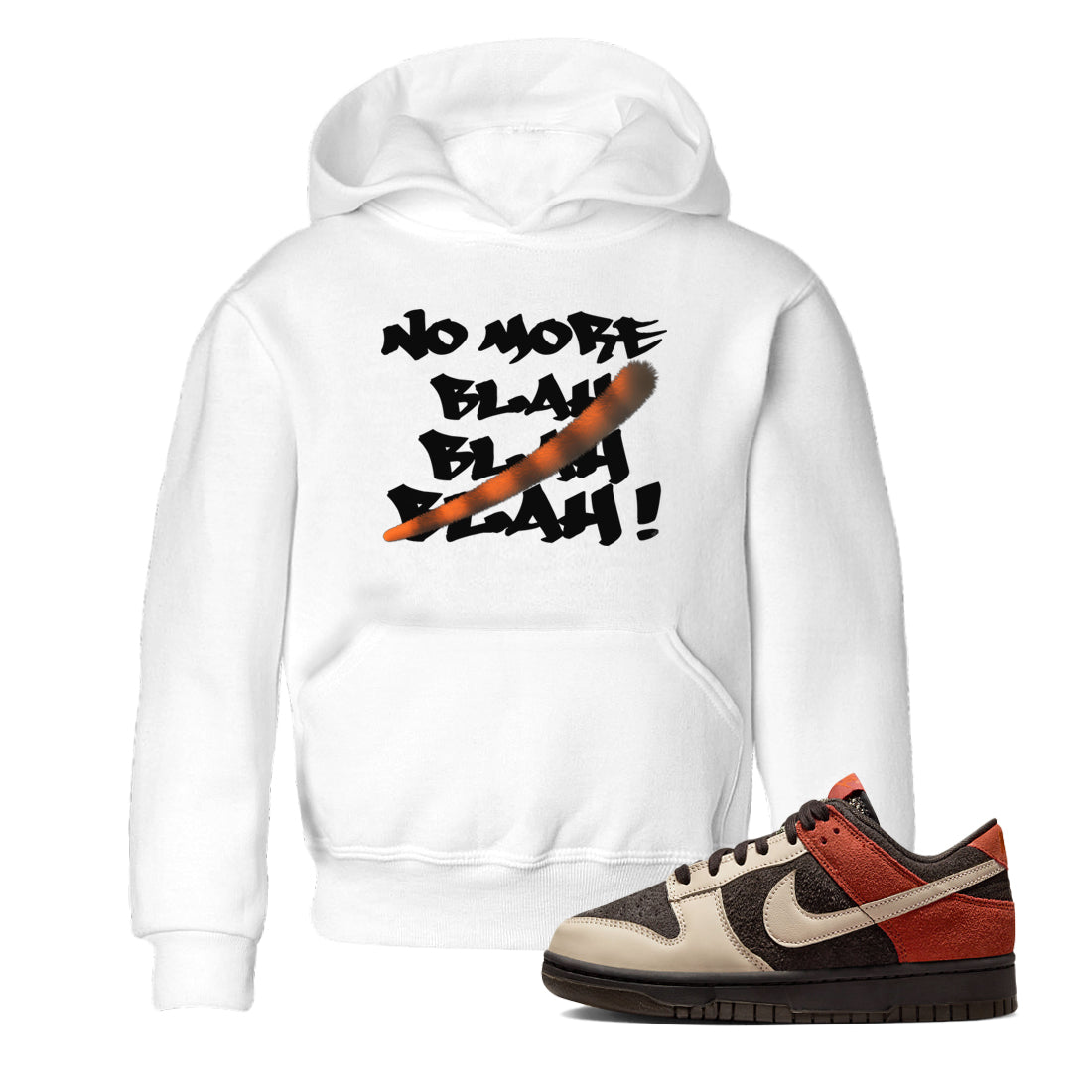 Dunk Low Red Panda shirt to match jordans No More Blah sneaker tees Dunks Red Panda Drip Gear Zone Sneaker Matching Clothing Brand Baby Toddler White 1 T-Shirt