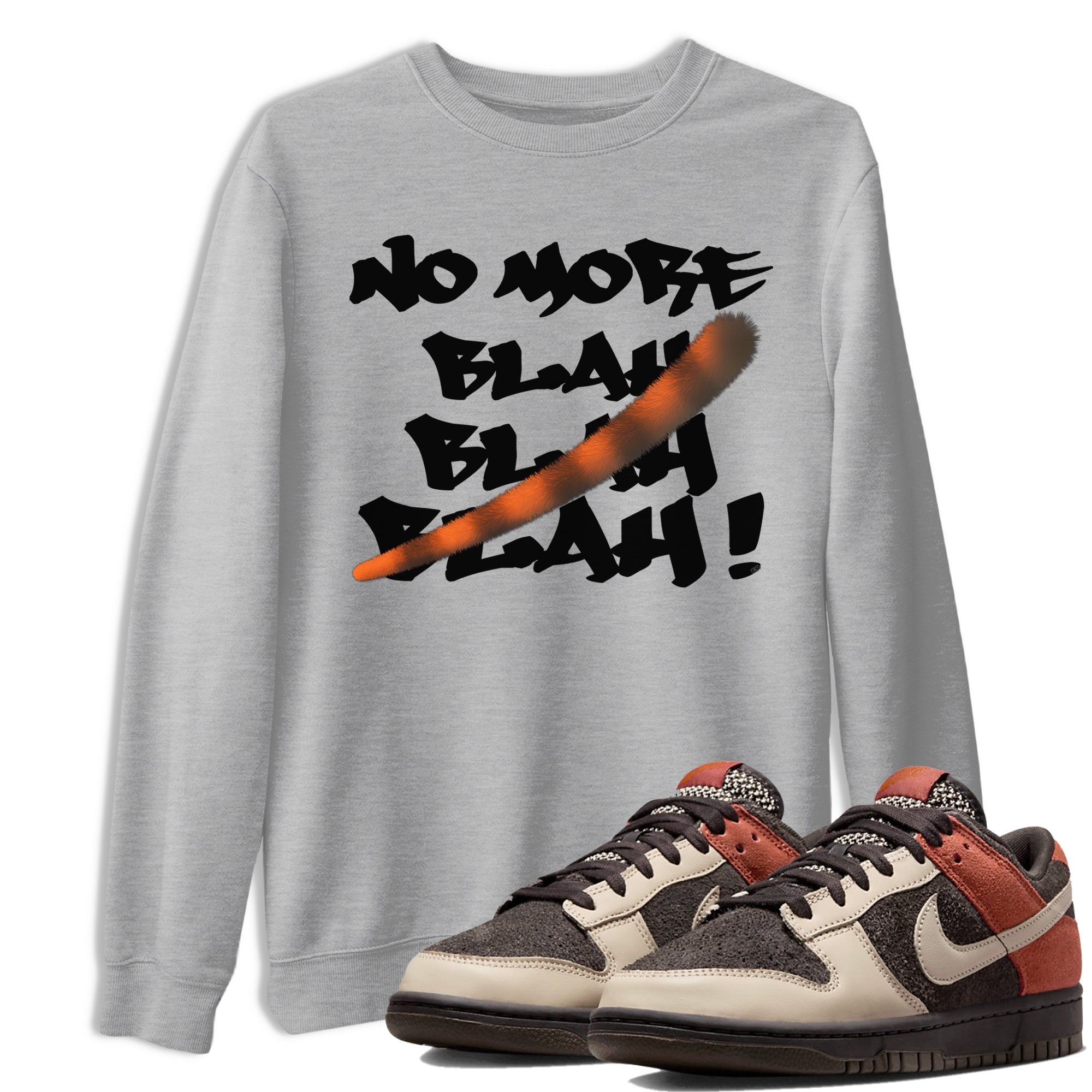 Dunk Low Red Panda shirt to match jordans No More Blah sneaker tees Dunks Red Panda Drip Gear Zone Sneaker Matching Clothing Brand Unisex Sneaker Tee Heather Grey 1 T-Shirt