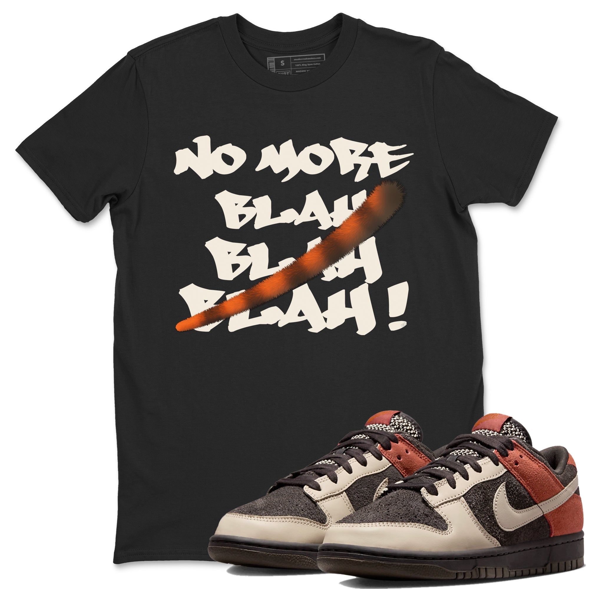 Dunk Low Red Panda shirt to match jordans No More Blah sneaker tees Dunks Red Panda Drip Gear Zone Sneaker Matching Clothing Brand Unisex Sneaker Tee Black 1 T-Shirt