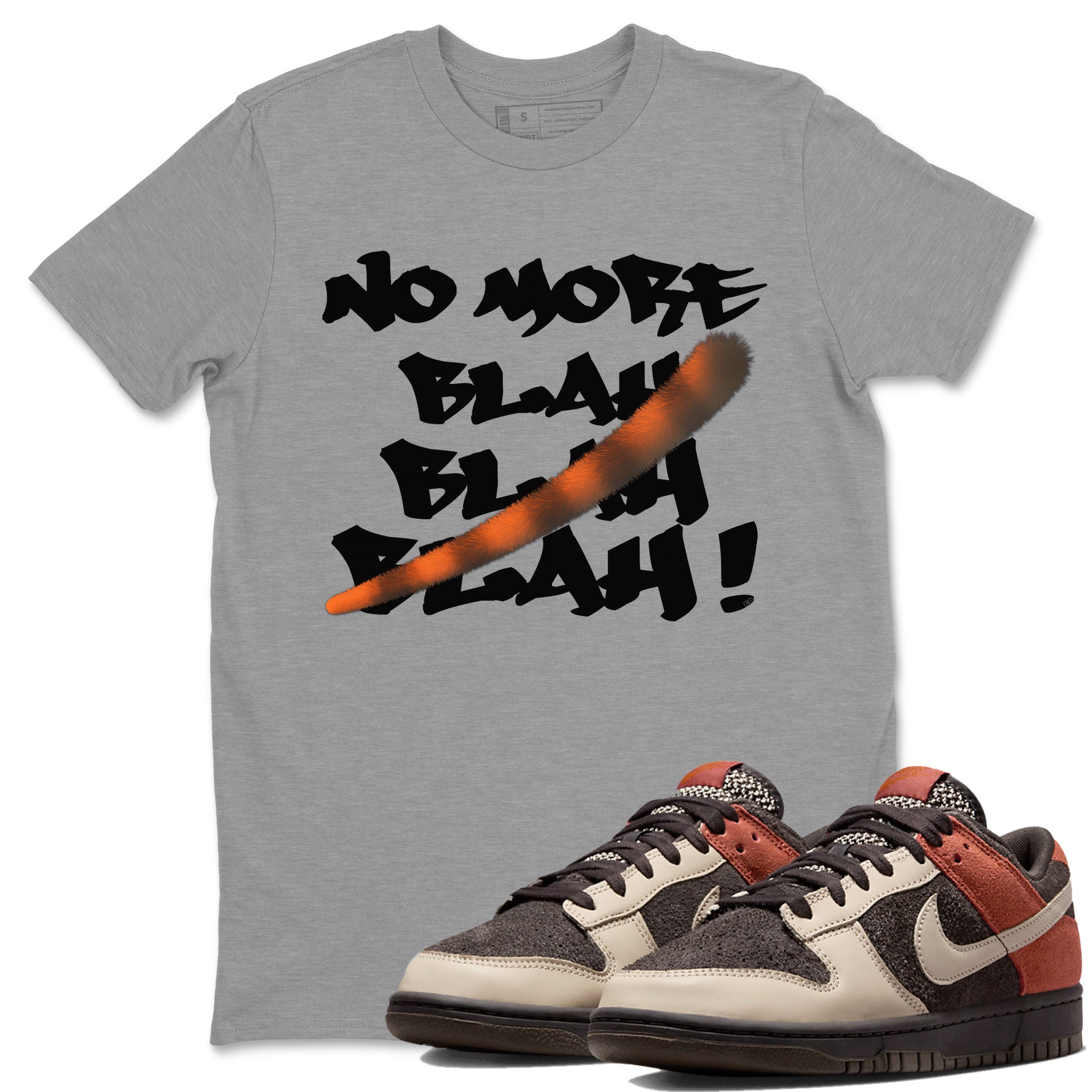 Dunk Low Red Panda shirt to match jordans No More Blah sneaker tees Dunks Red Panda Drip Gear Zone Sneaker Matching Clothing Brand Unisex Sneaker Tee Heather Grey 1 T-Shirt