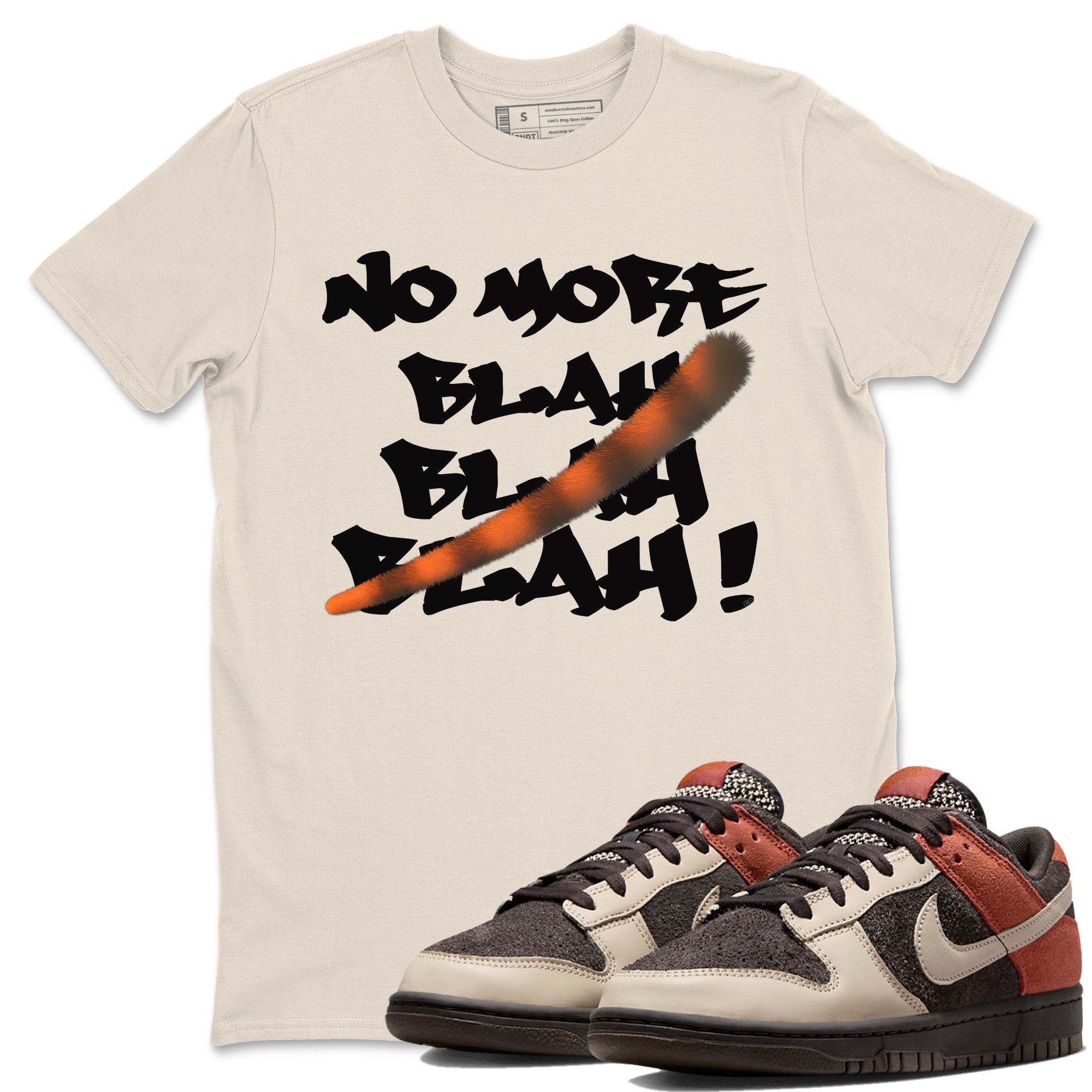 Dunk Low Red Panda shirt to match jordans No More Blah sneaker tees Dunks Red Panda Drip Gear Zone Sneaker Matching Clothing Brand Unisex Sneaker Tee Natural 1 T-Shirt