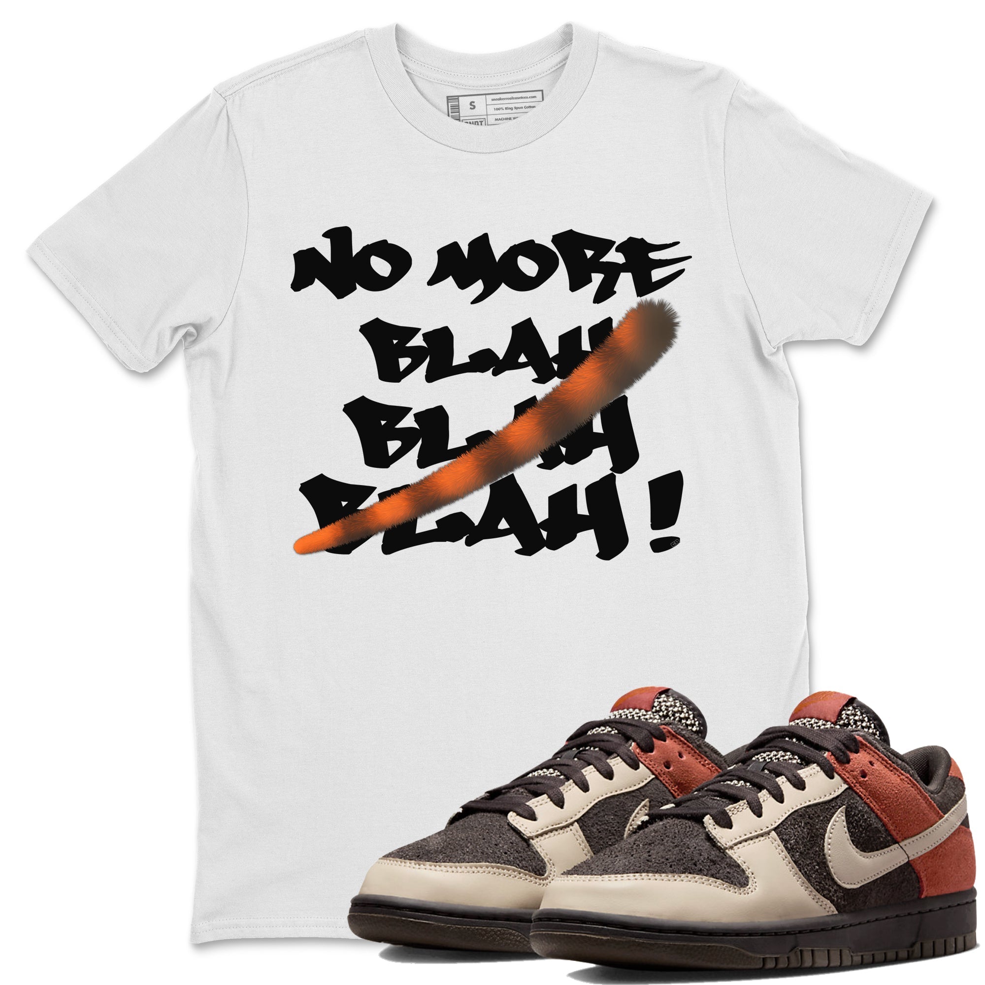 Dunk Low Red Panda shirt to match jordans No More Blah sneaker tees Dunks Red Panda Drip Gear Zone Sneaker Matching Clothing Brand Unisex Sneaker Tee White 1 T-Shirt