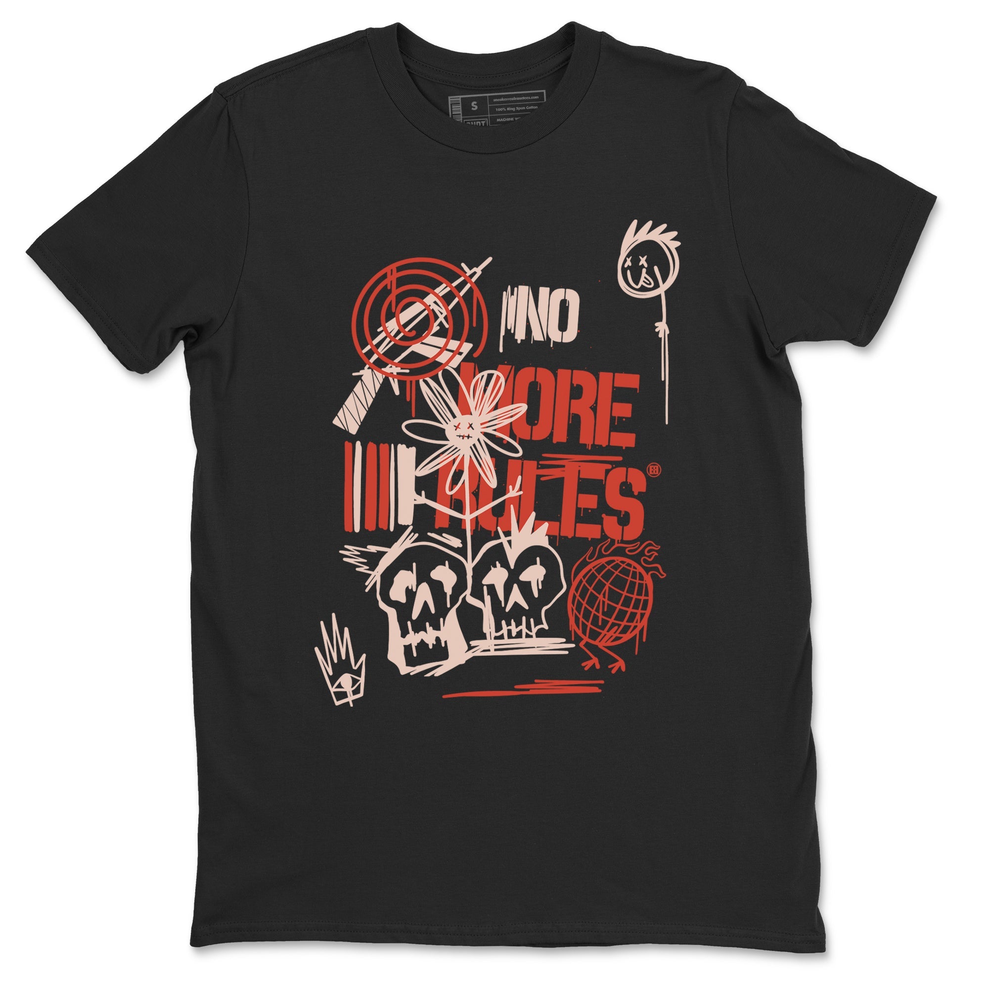 Air Jordan 13 Dune Red shirts to match jordans No More Rules sneaker match tees Air Jordan 13 Dune Red Drip Gear Zone streetwear brand Black 2 unisex cotton tee