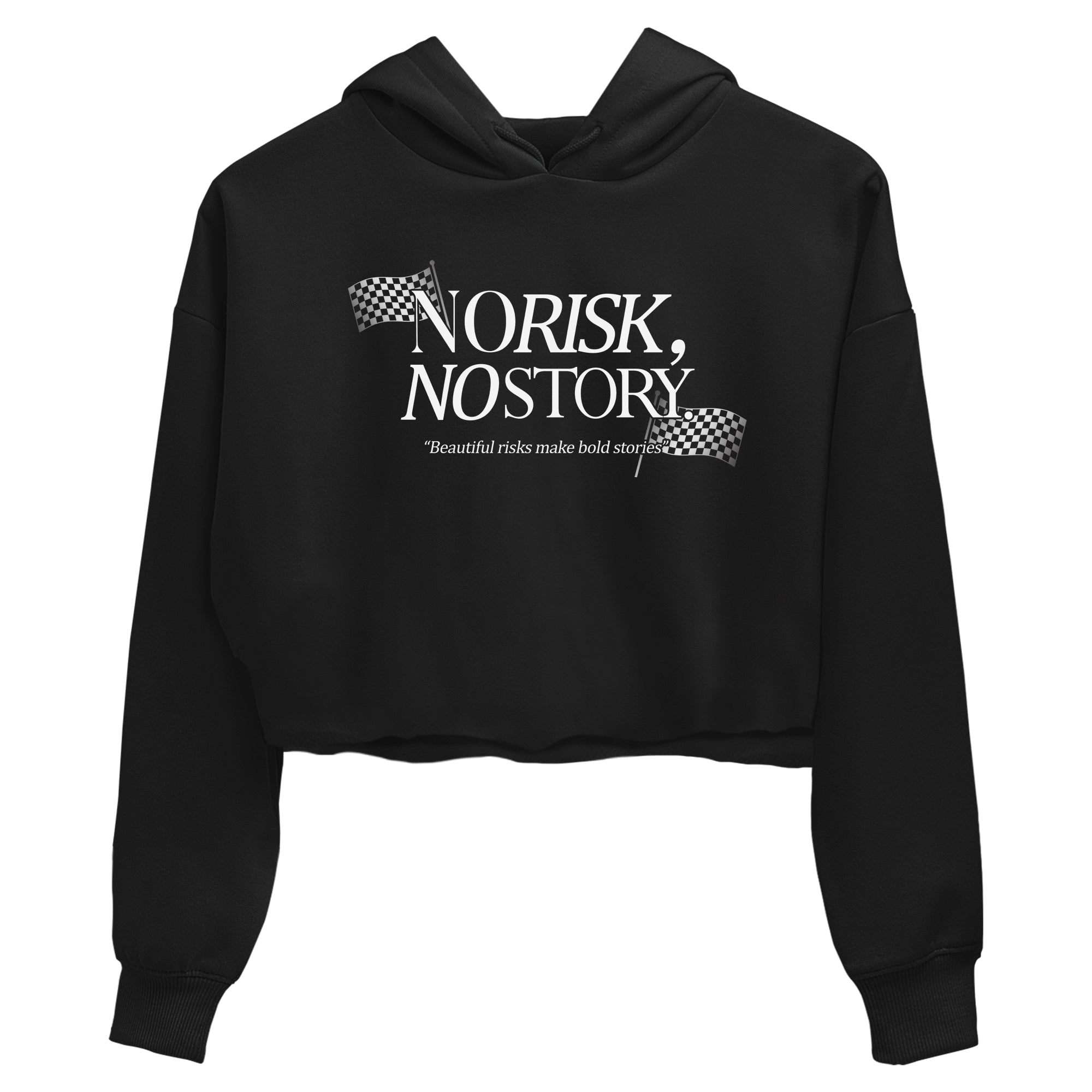 11s Grand Finale Sneaker match tees  Sneaker Tees To Match Jordan 11 Grand Finale Sneakers  No Risk No Story Crop Graphic T-Shirt Black 2