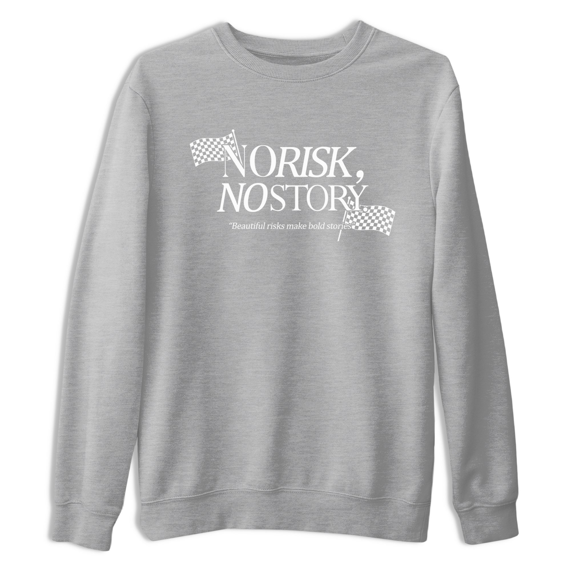 11s Grand Finale Sneaker match tees  Sneaker Tees To Match Jordan 11 Grand Finale Sneakers  No Risk No Story Graphic Tee Heather Grey 2