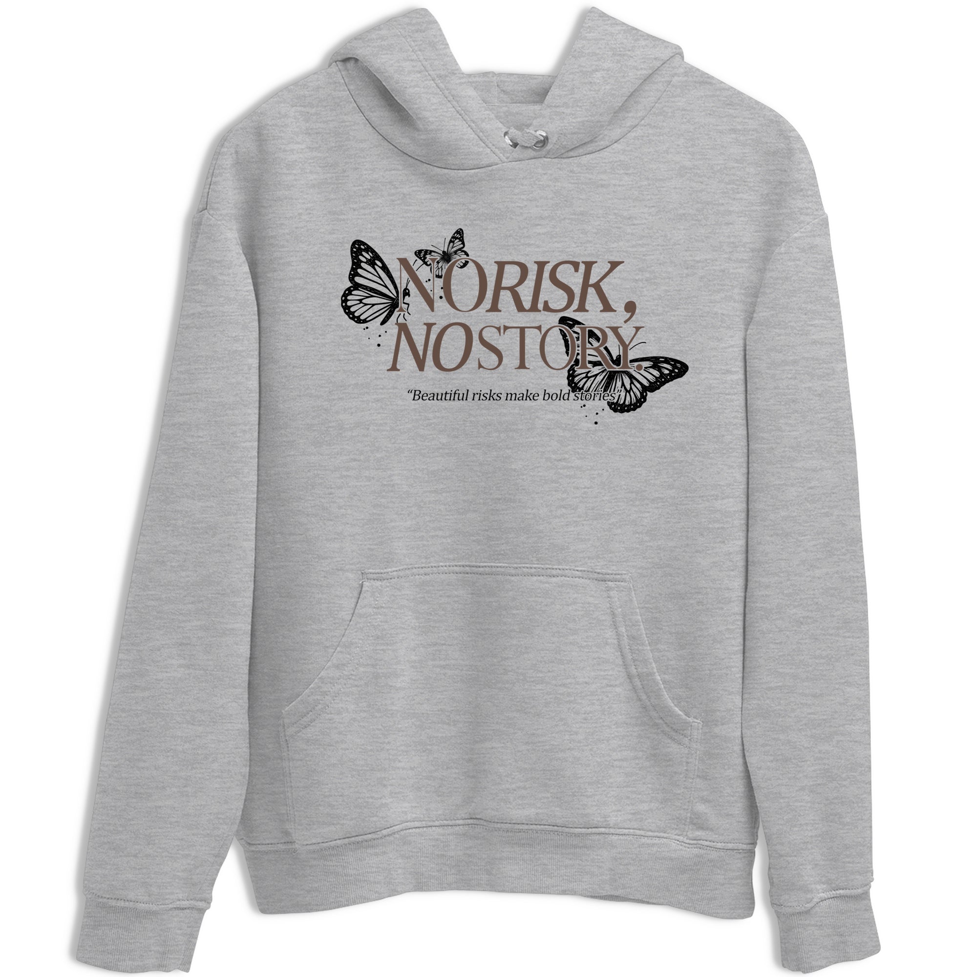 Sneaker match tees  Sneaker Tees To Match Air Jordan 4 Cave Stone Shoes  No Risk No Story Tee Heather Grey 2