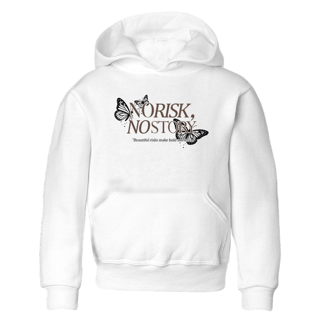 Sneaker match tees  Sneaker Tees To Match Air Jordan 4 Cave Stone Shoes  No Risk No Story Kids T-Shirt White 2