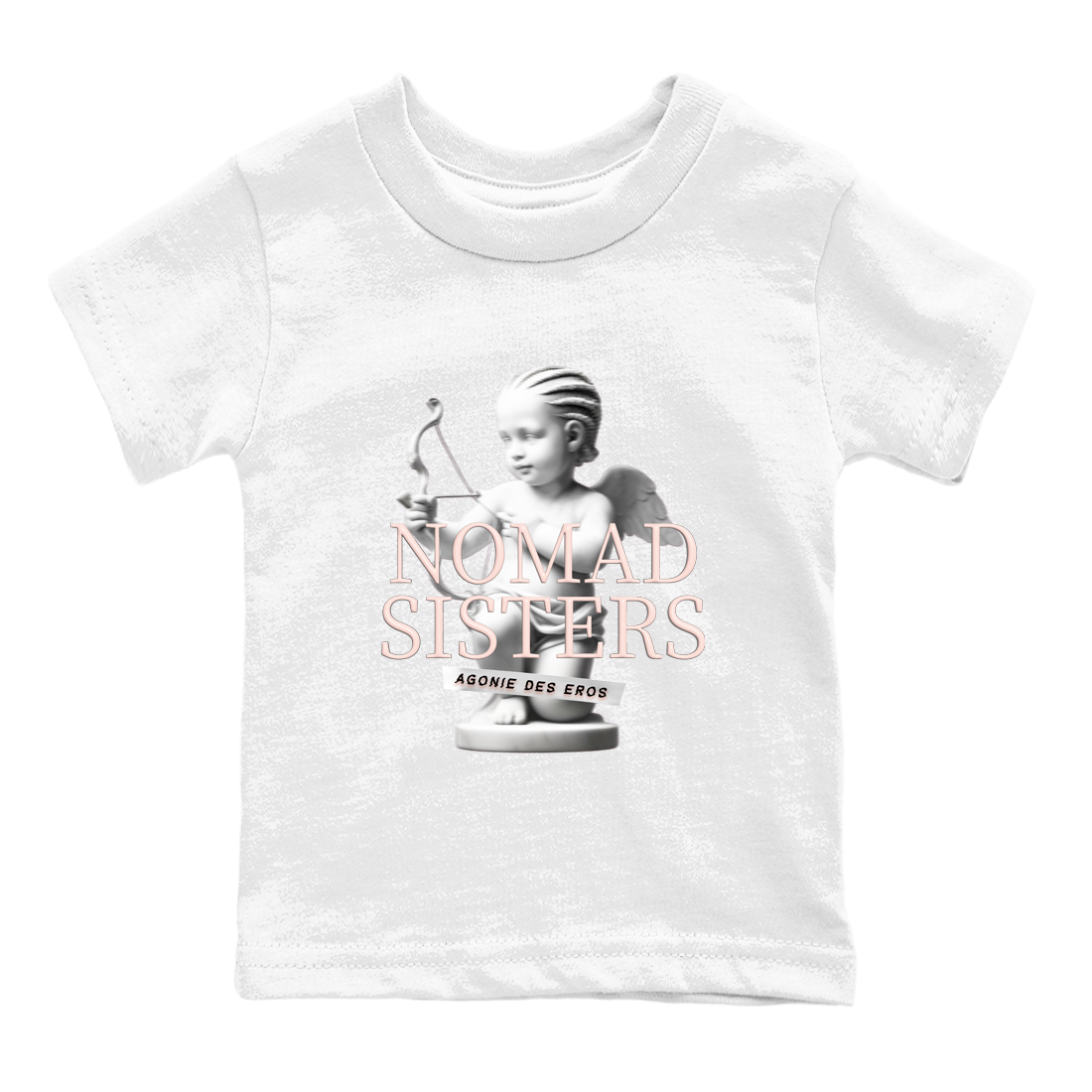 Air Jordan 11 Retro Legend Pink shirts to match jordans Nomad Sisters sneaker match tees Air Jordan 11 Legend Pink Drip Gear Zone streetwear brand Baby and Youth White 2 cotton tee