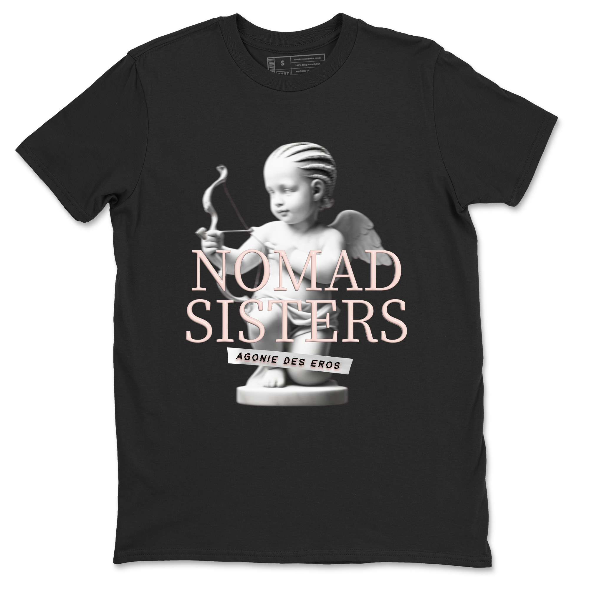 Air Jordan 11 Retro Legend Pink shirts to match jordans Nomad Sisters sneaker match tees Air Jordan 11 Legend Pink Drip Gear Zone streetwear brand Black 2 unisex cotton tee